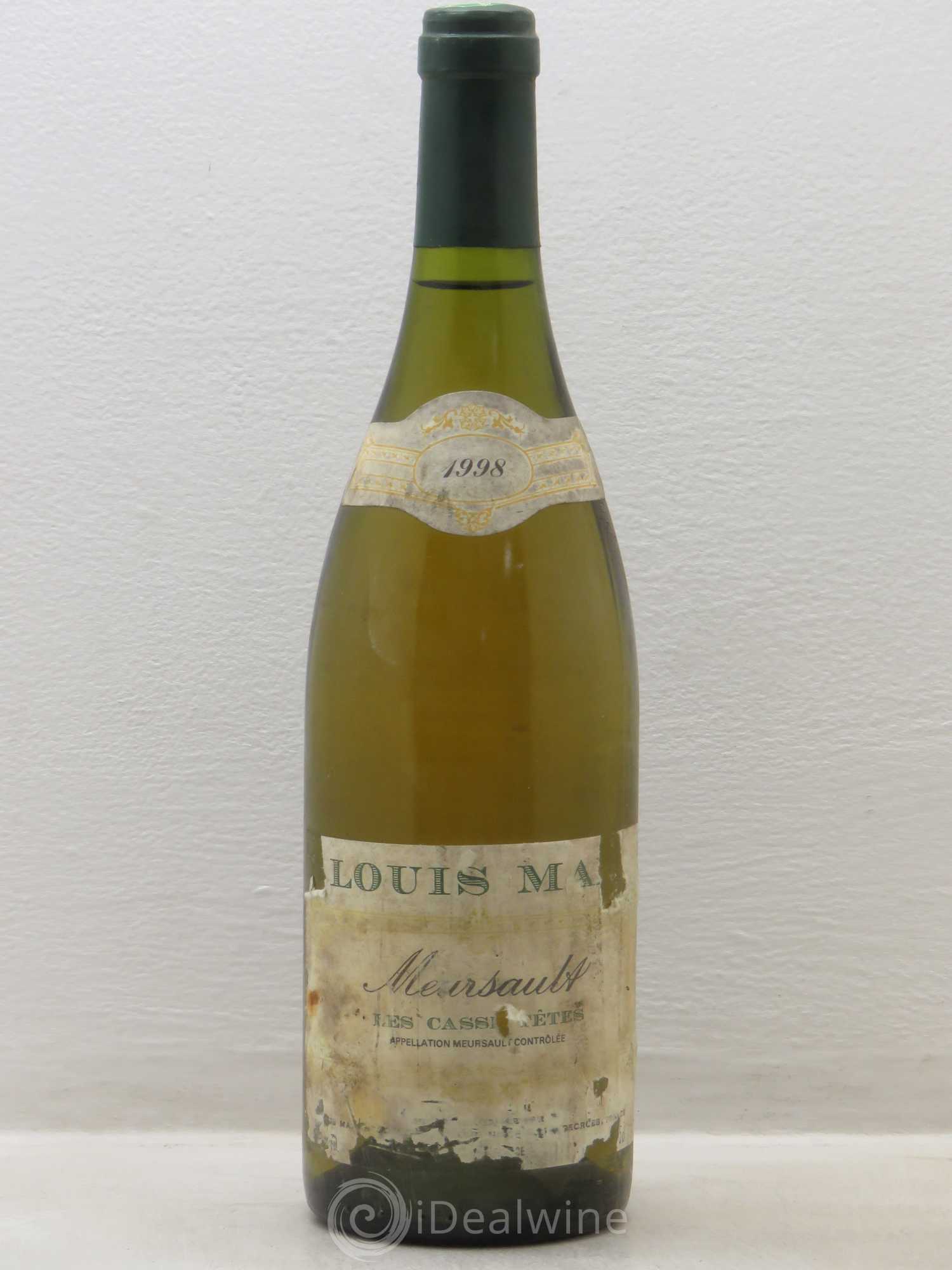 Meursault Les Casses Tetes Louis Max 1998 - Posten von 1 Flasche - 0