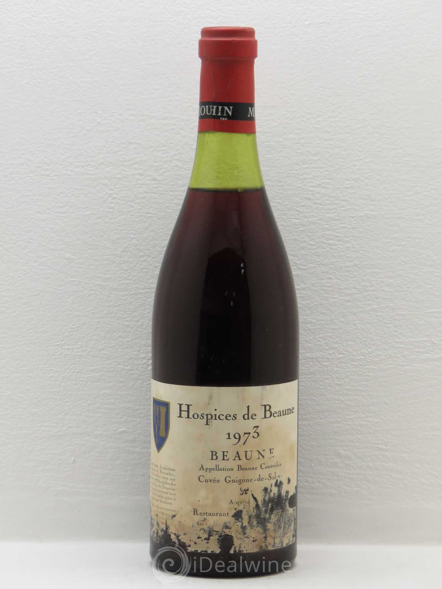 Beaune 1er Cru Hospices de Beaune Cuvée Guigone de Salin - Mise Joseph Drouhin 1973 - Posten von 1 Flasche - 0
