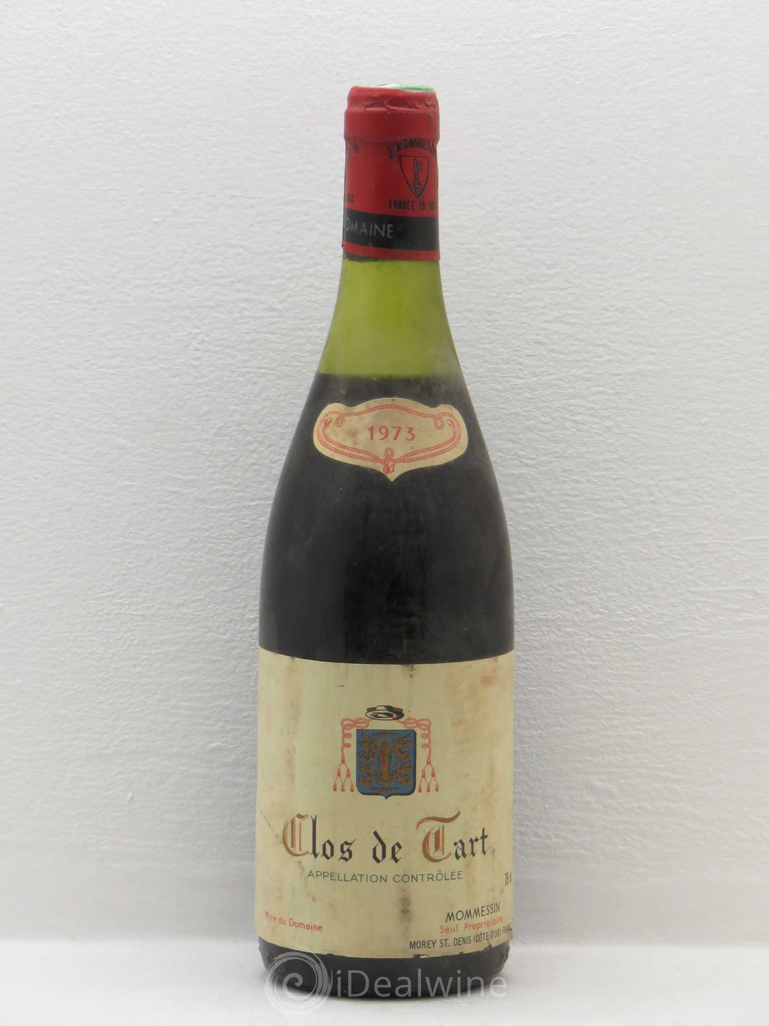 Clos de Tart Grand Cru Clos de Tart 1973 - Lot de 1 bouteille - 0