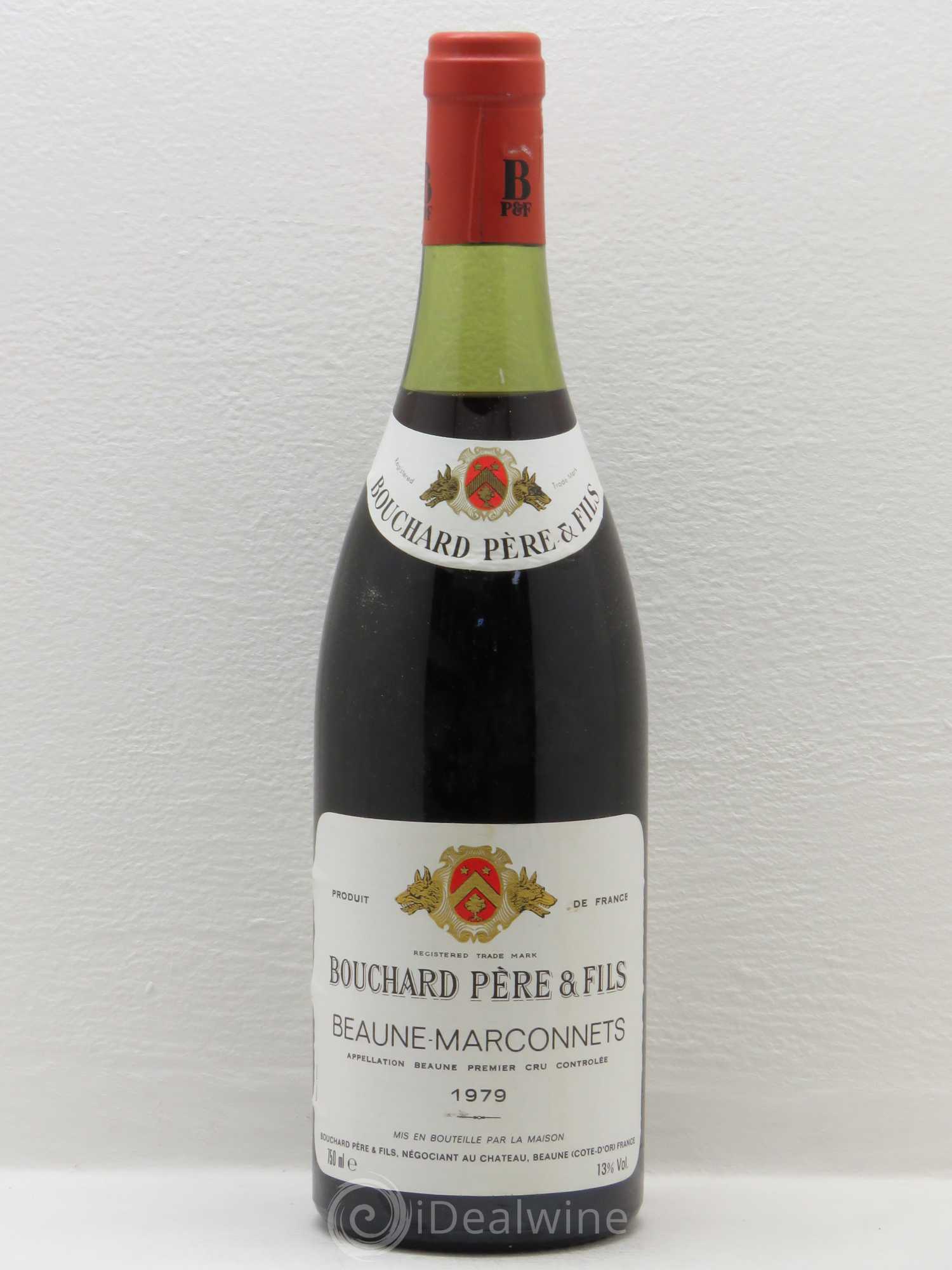 Beaune 1er Cru Marconnets Bouchard Père & Fils 1979 - Lot de 1 bouteille - 0