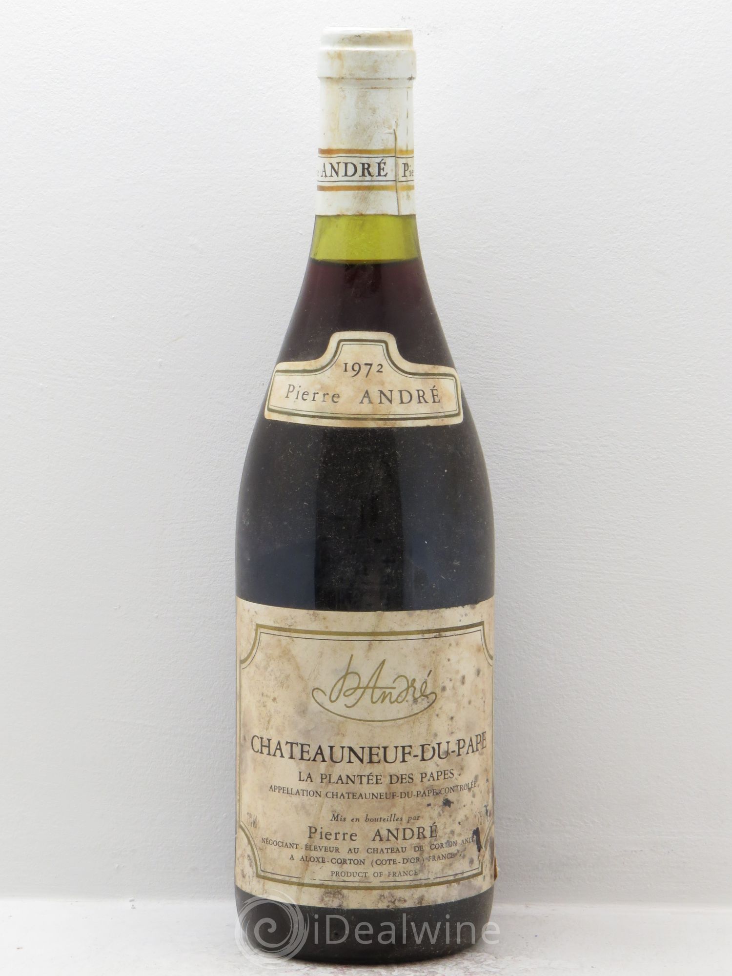 Châteauneuf-du-Pape La Plantée des papes Pierre André 1972 - Posten von 1 Flasche - 0