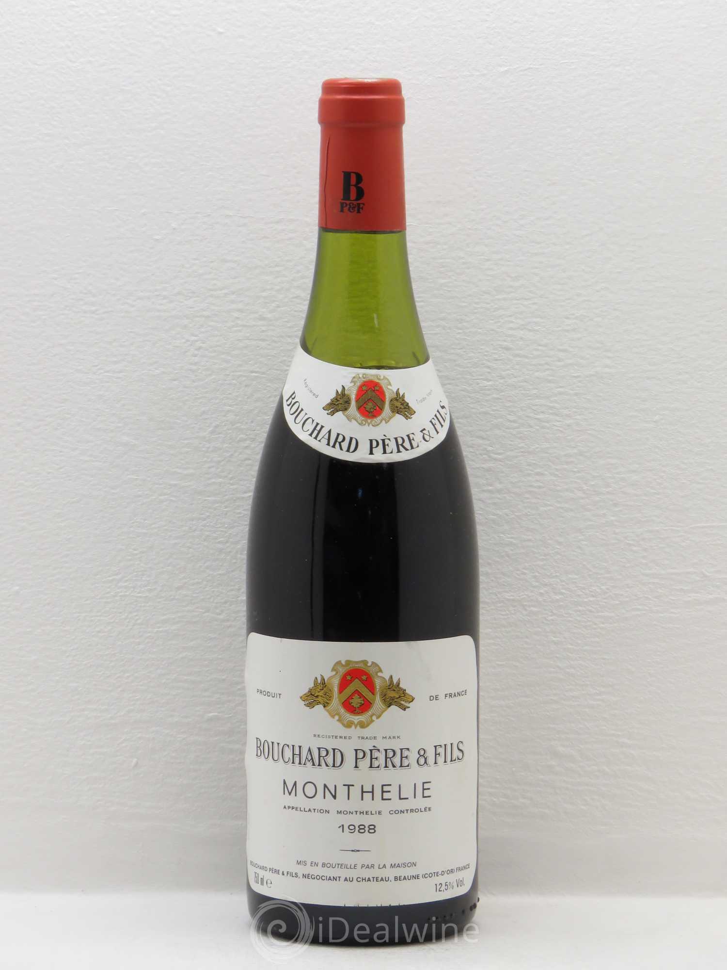 Monthélie Bouchard Père & Fils 1988 - Lot de 1 bouteille - 0