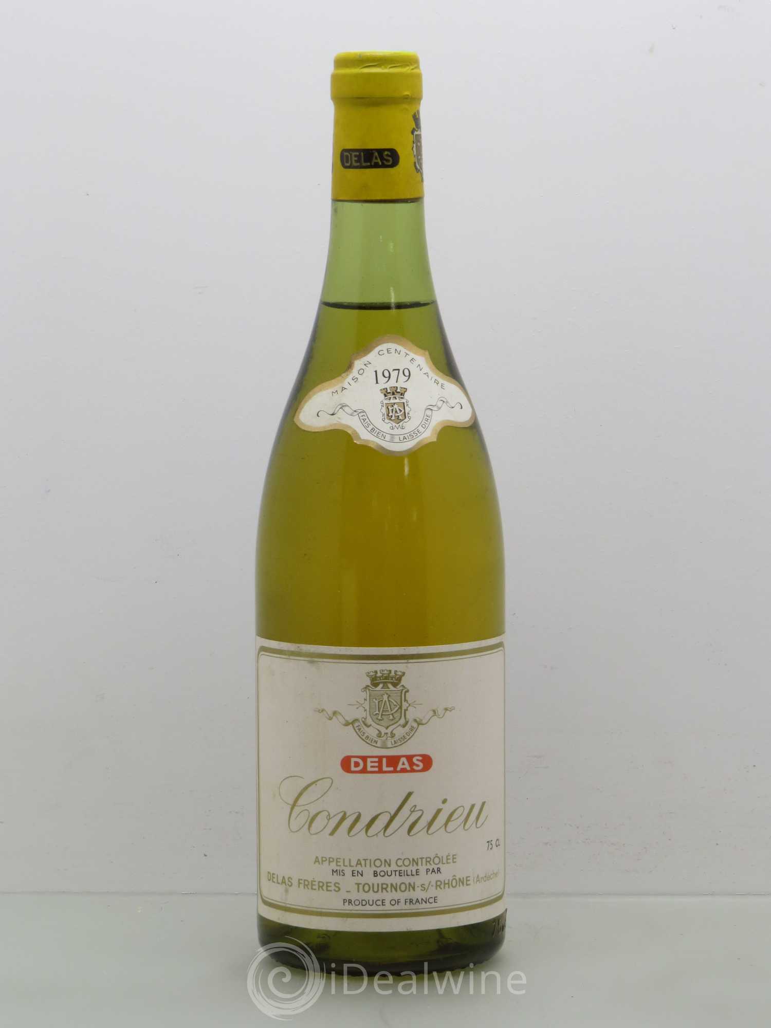 Condrieu Delas 1979 - Lot de 1 bouteille - 0