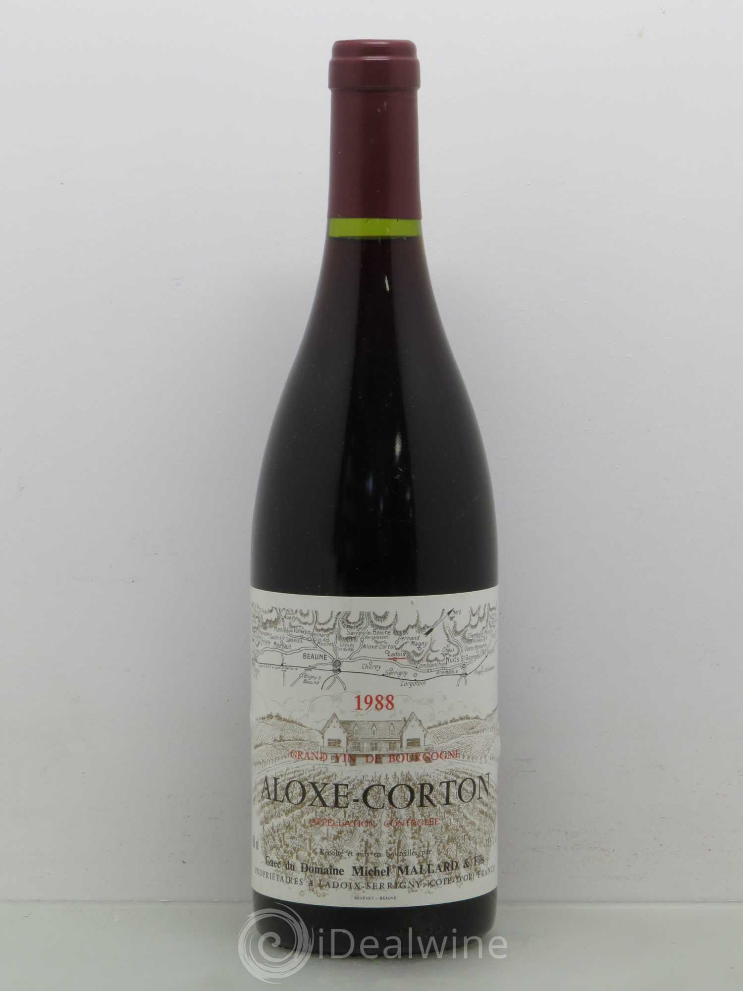 Aloxe-Corton Michel Mallard 1988 - Lot de 1 bouteille - 0