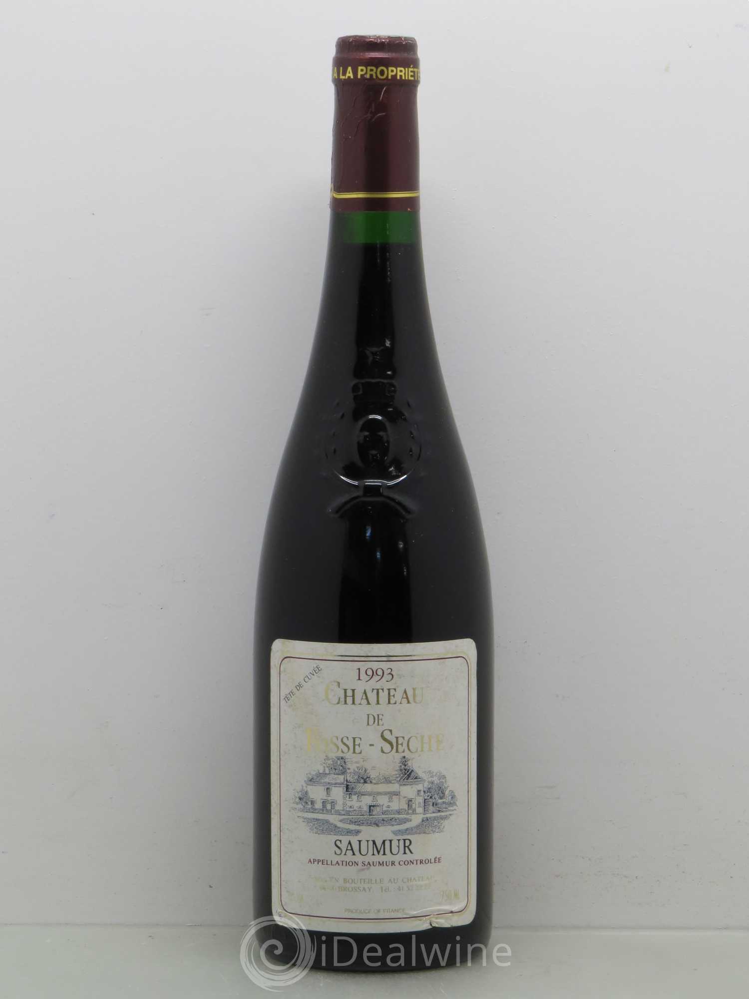 Saumur Tête de Cuvée Château Fosse Seche 1993 - Posten von 1 Flasche - 0
