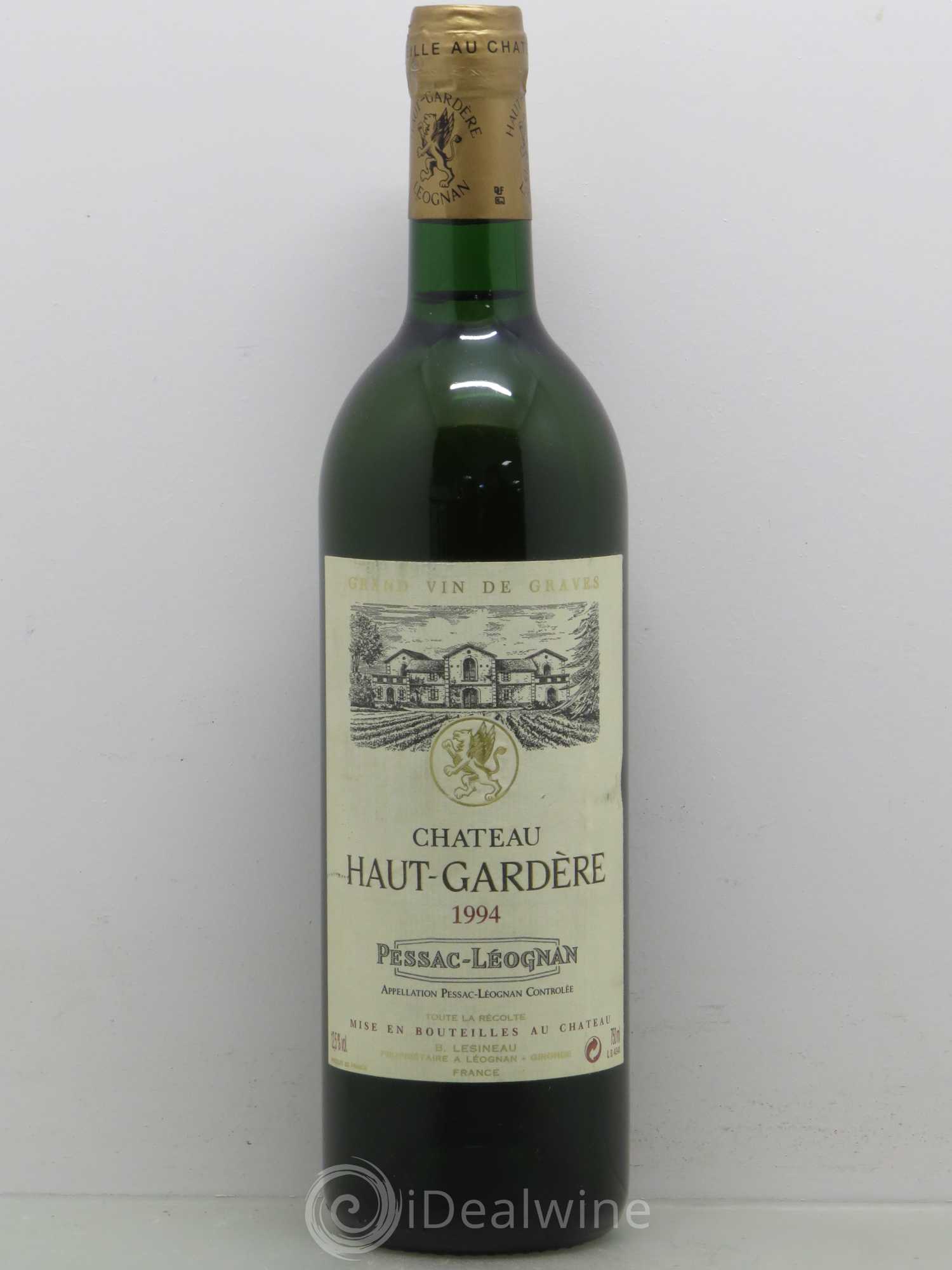 Château Haut-Gardère 1994 - Lot de 1 bouteille - 0