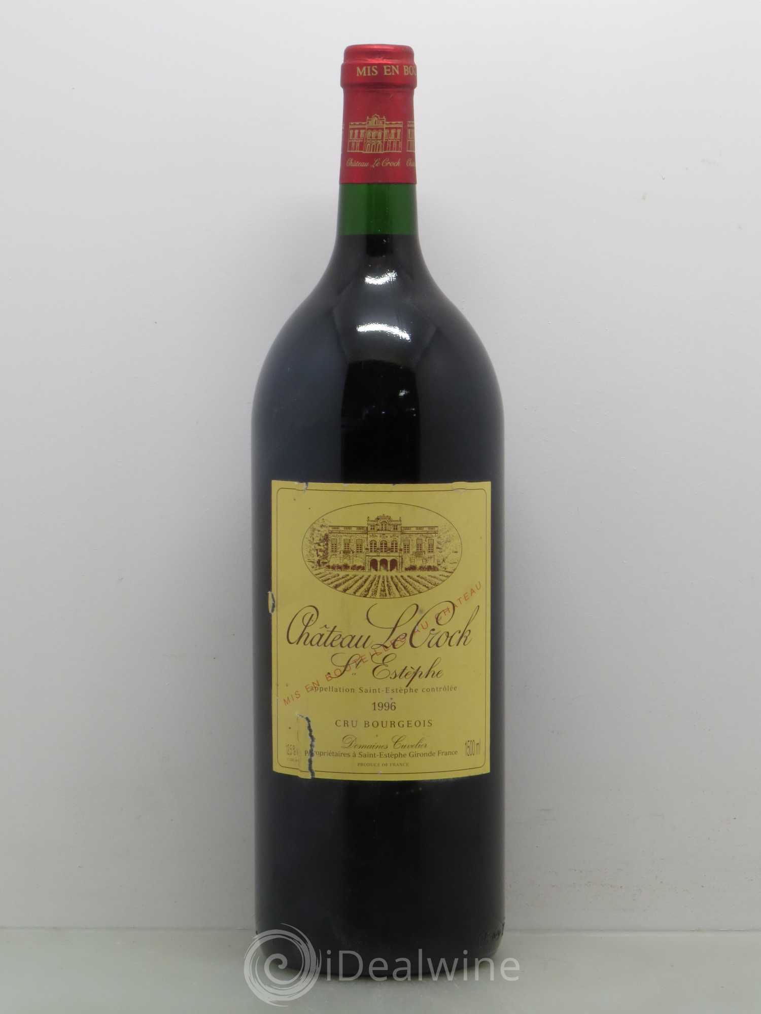 Château le Crock Cru Bourgeois 1996 - Lot de 1 magnum - 0