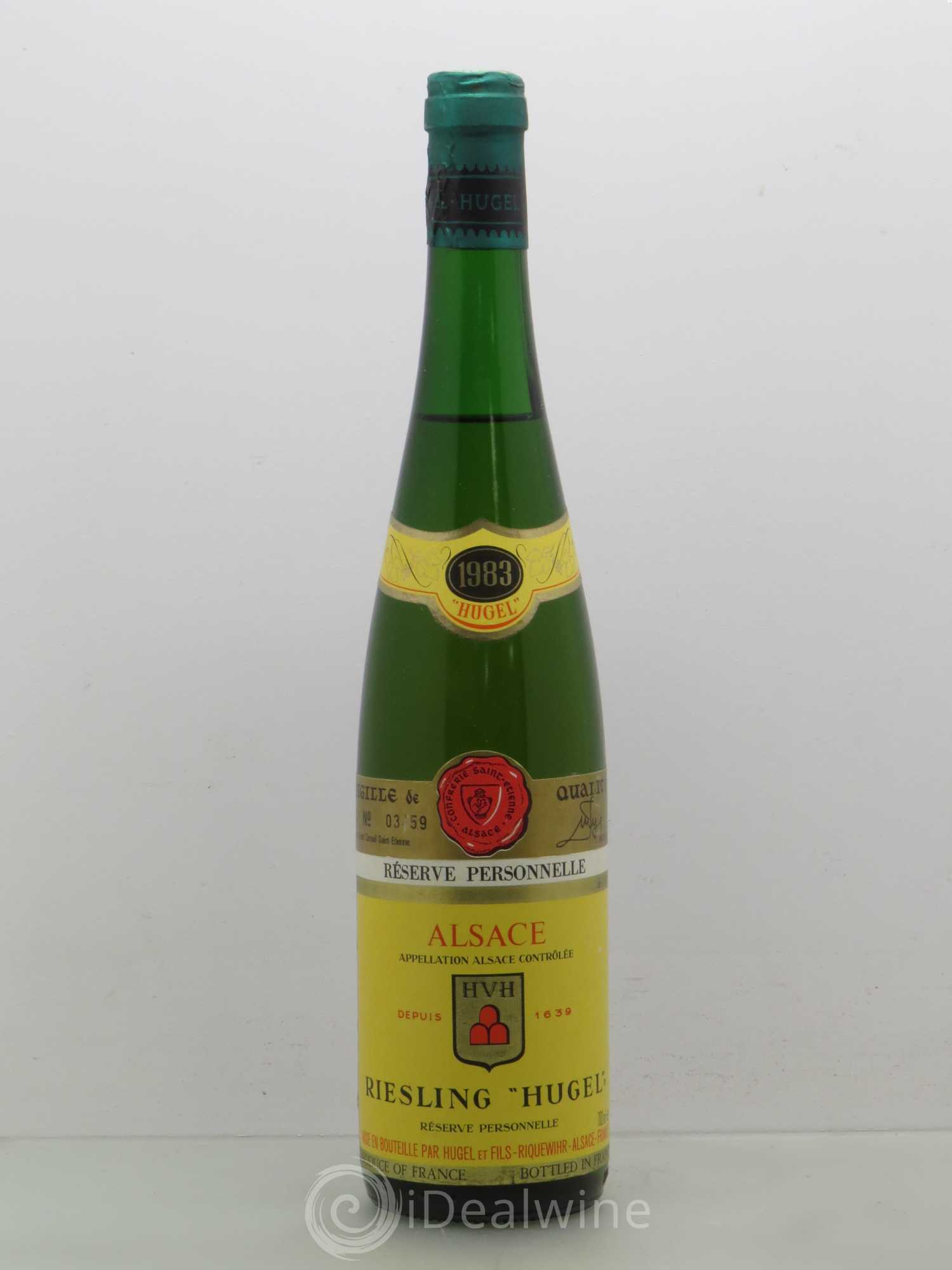 Riesling Réserve Personnelle 1983 - Posten von 1 Flasche - 0