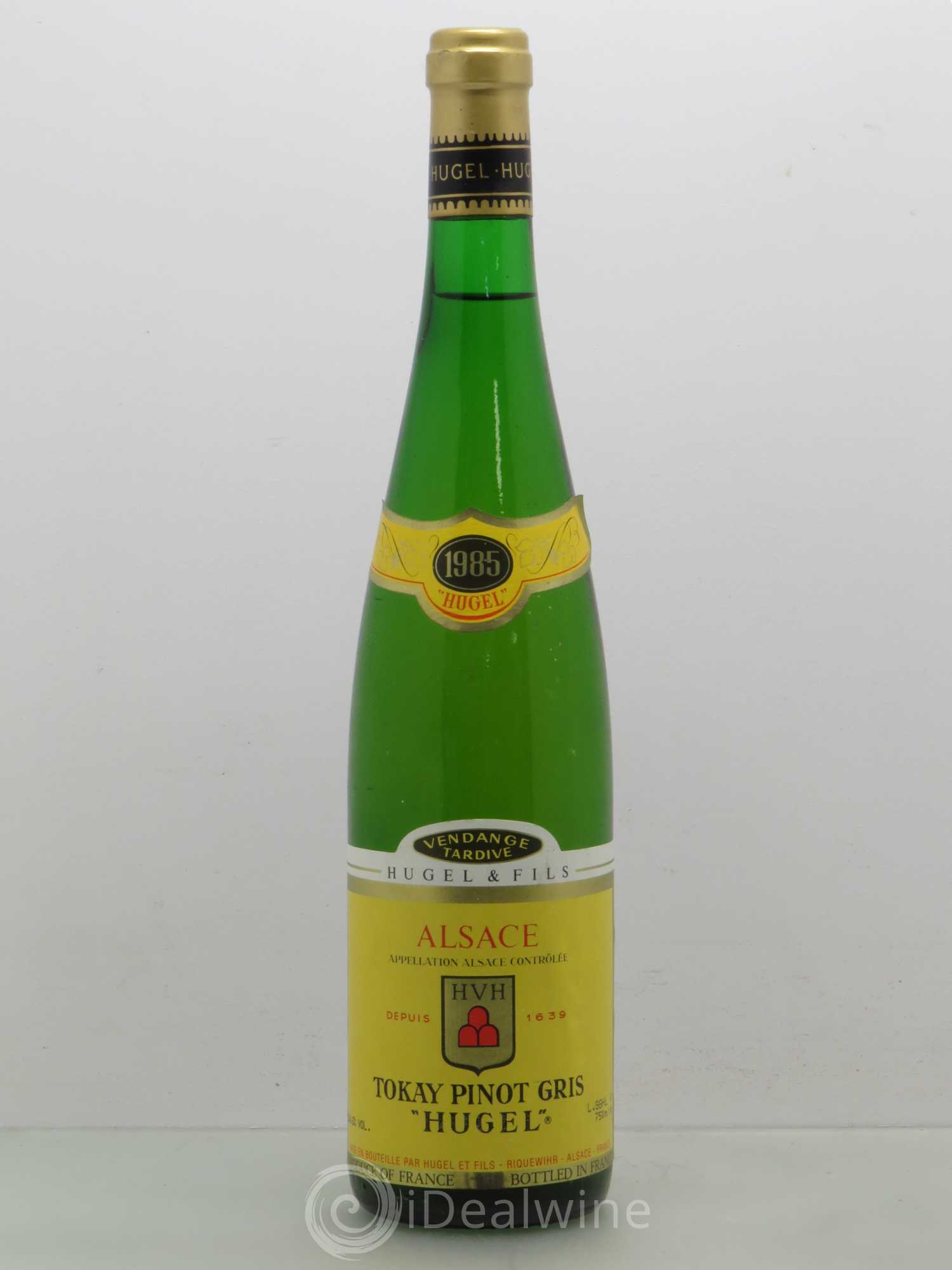 Pinot Gris Vendanges Tardives Hugel (Domaine) 1985 - Lotto di 1 bottiglia - 0