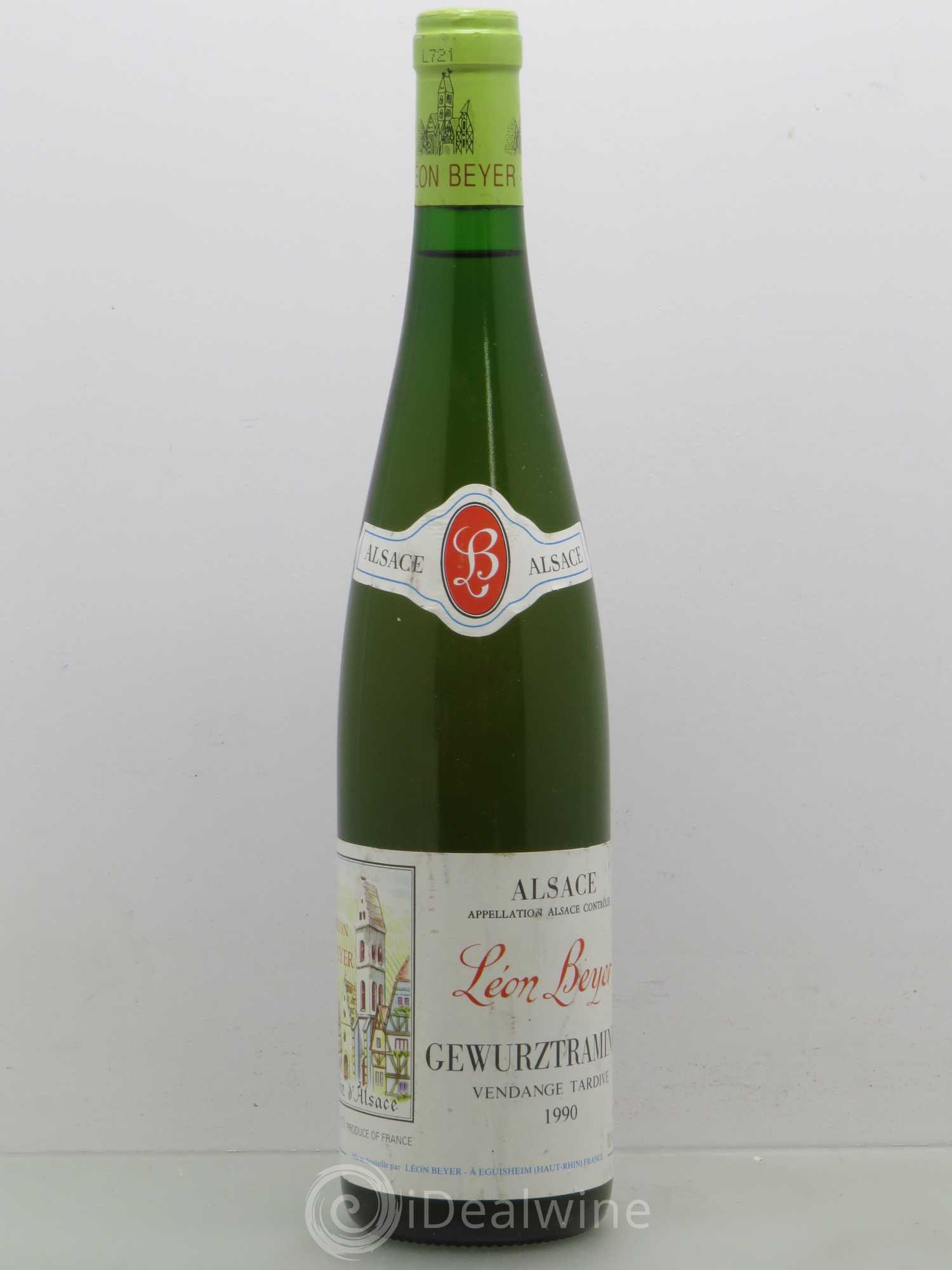 Gewurztraminer Vendange Tardive Leon Beyer (sans prix de réserve) 1990 - Posten von 1 Flasche - 0