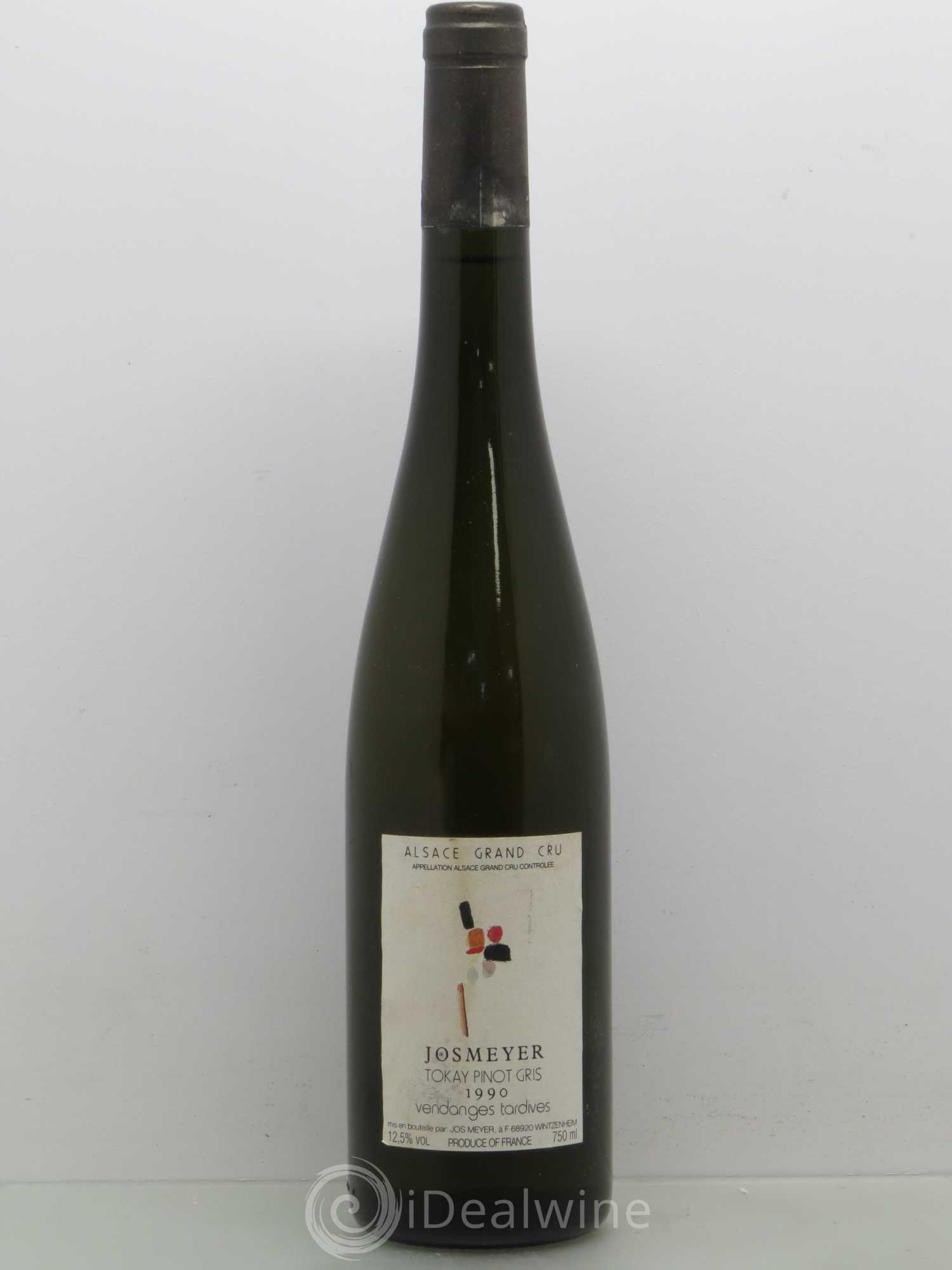 Alsace Vendanges Tardives Josmeyer 1990 - Posten von 1 Flasche - 0