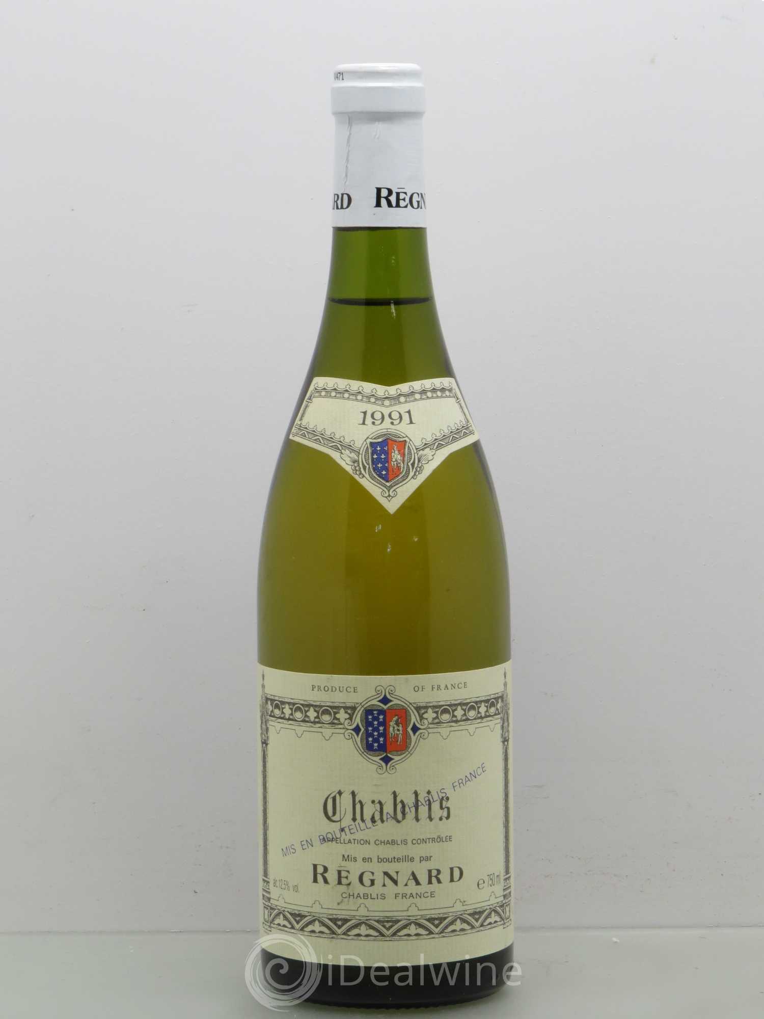 Chablis Regnard 1991 - Lot de 1 bouteille - 0