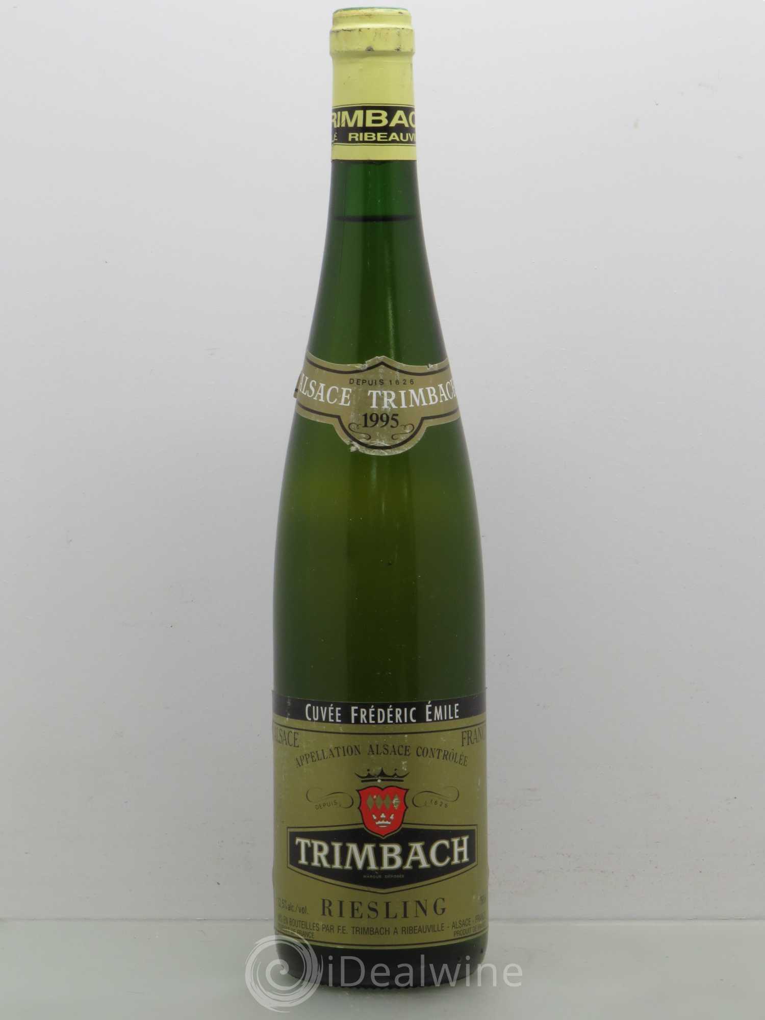 Alsace Riesling Cuvée Frédéric Emile Trimbach (Domaine) 1995 - Lot de 1 bouteille - 0