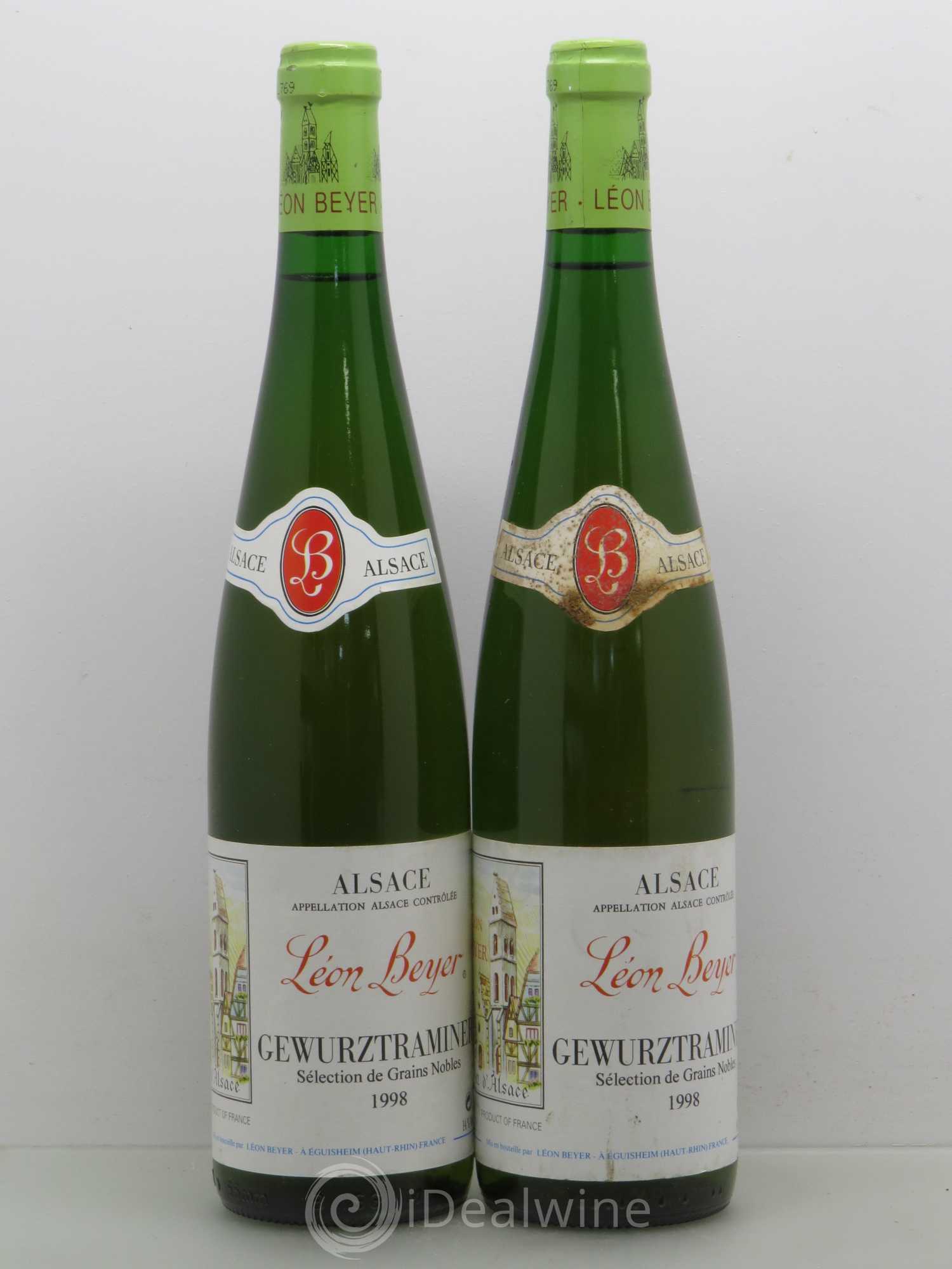 Gewurztraminer Selection De Grains Nobles Leon Beyer (sans prix de réserve) 1998 - Posten von 2 Flaschen - 0