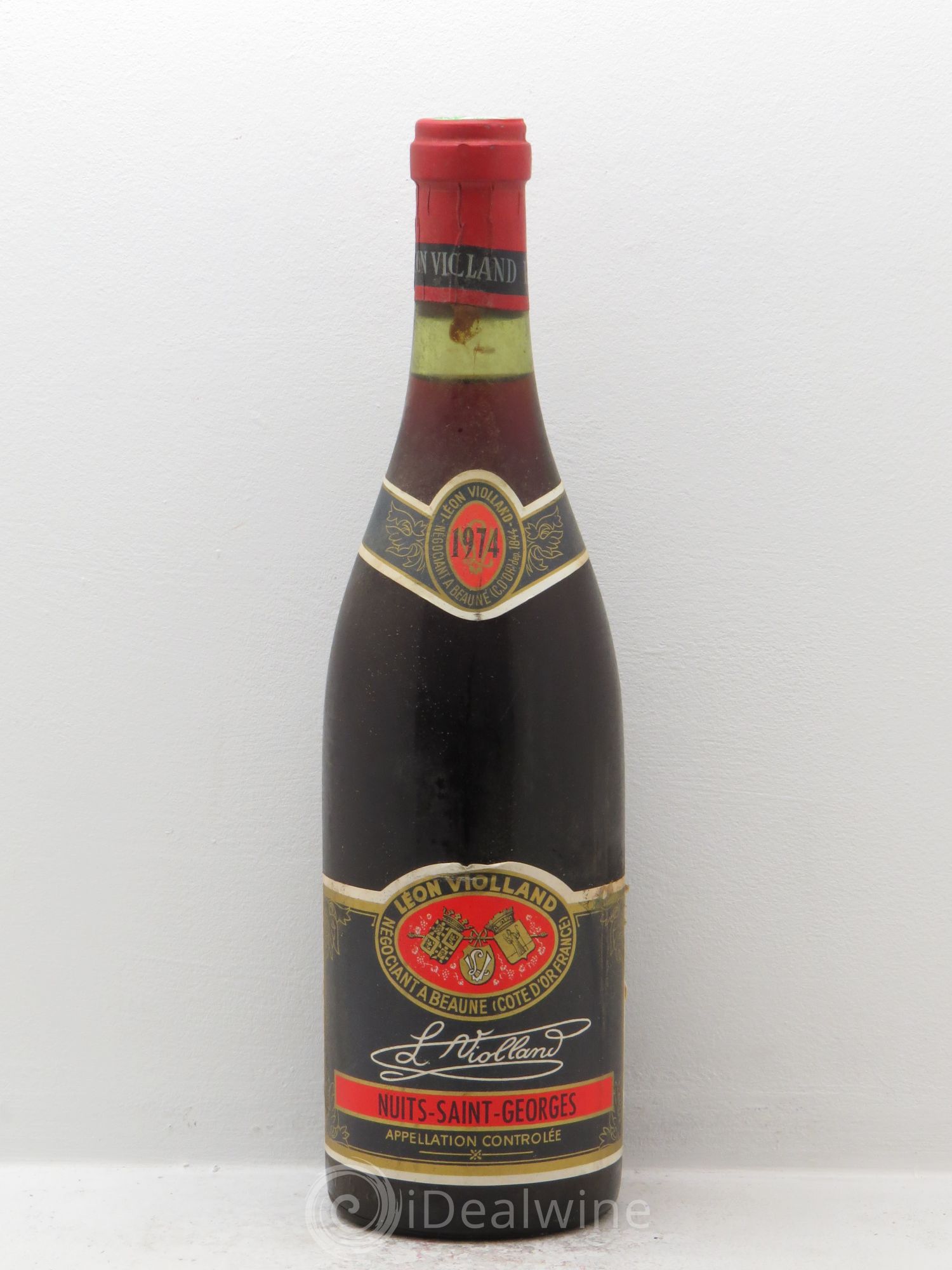 Nuits-Saint-Georges Léon Violland 1974 - Posten von 1 Flasche - 0