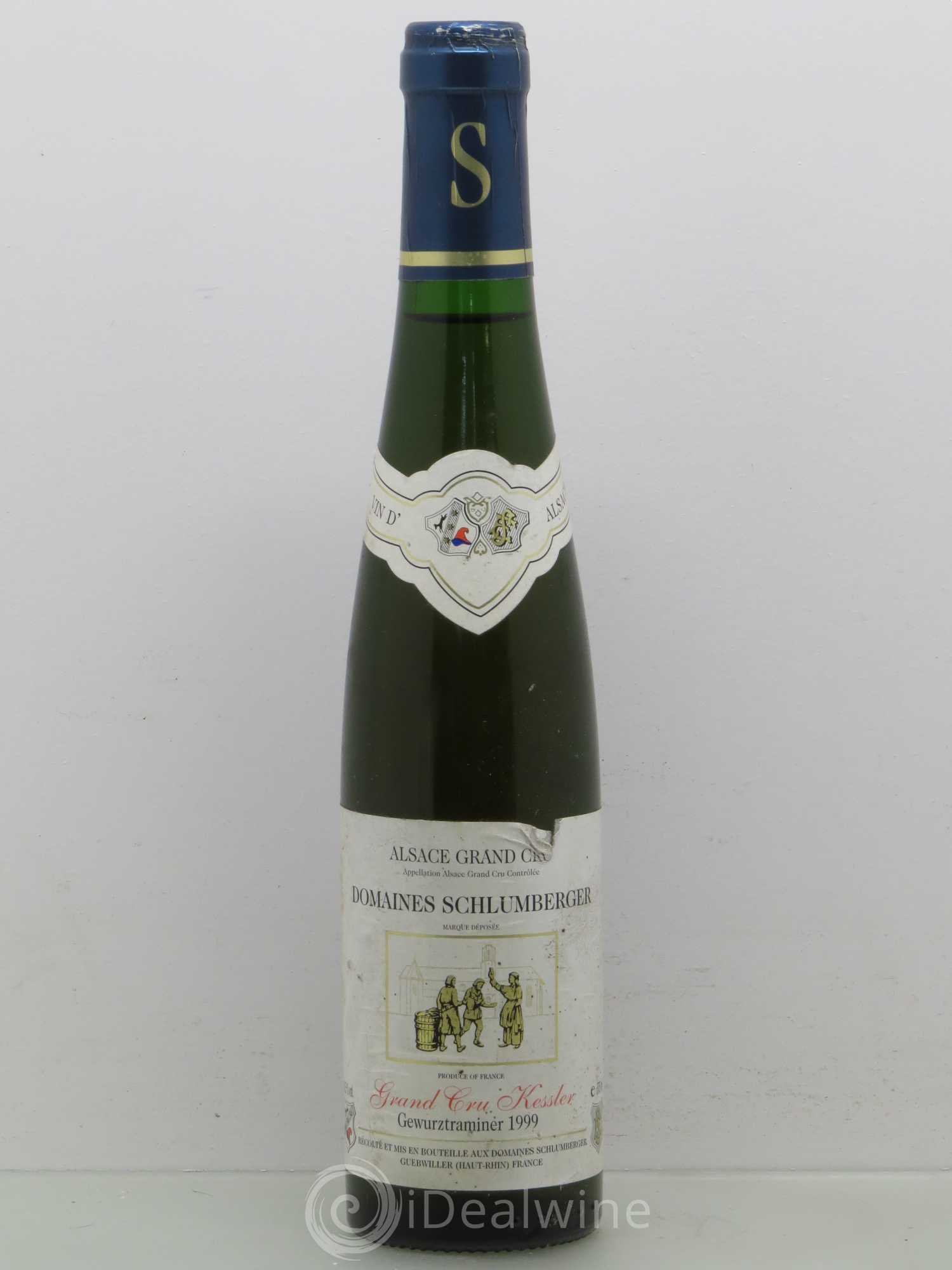 Gewurztraminer Kessler Schlenberger (sans prix de réserve) 1999 - Posten von 1 Demi-Flasche - 0