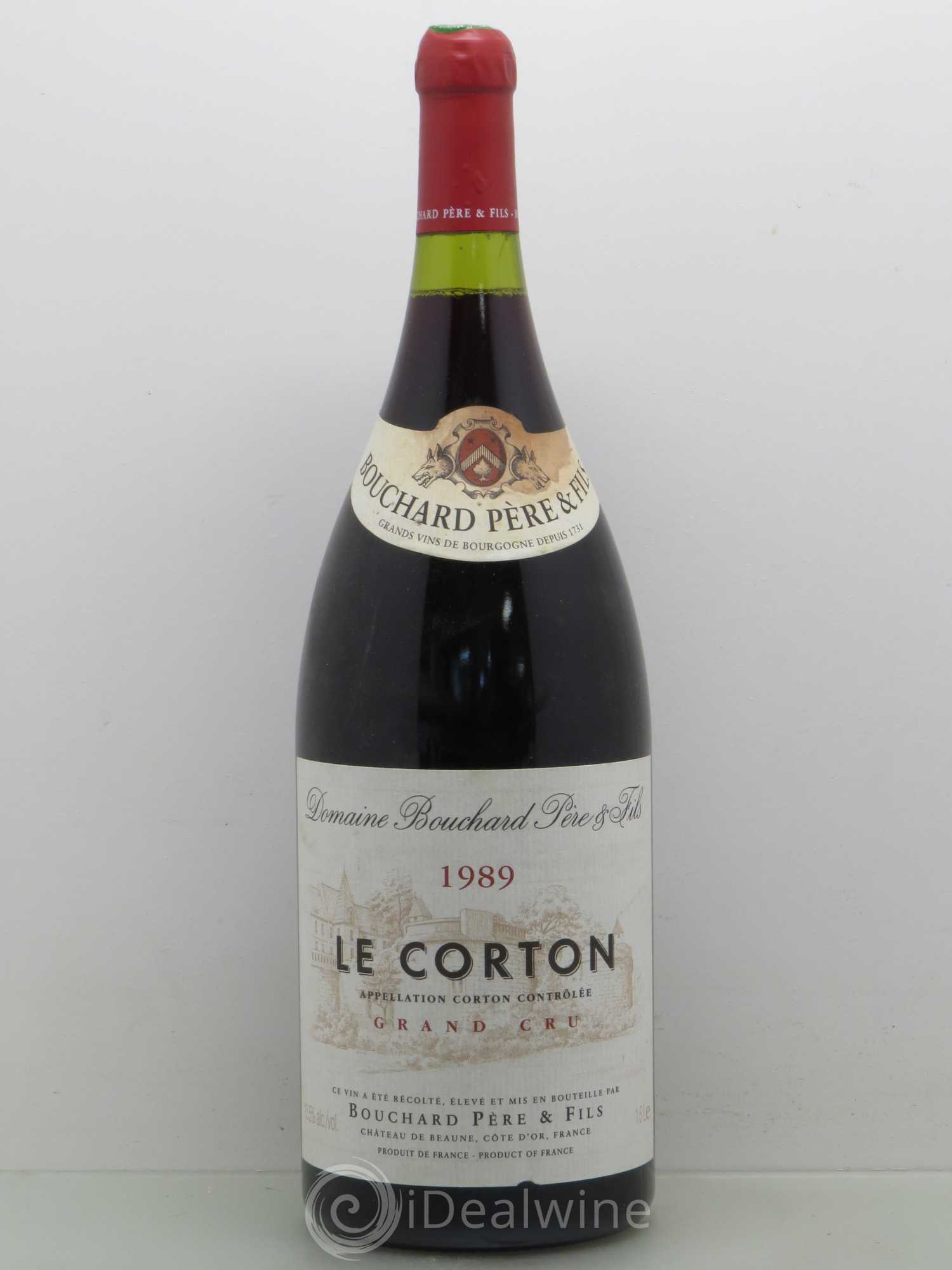 Corton Grand Cru Le Corton Bouchard Père & Fils 1989 - Lot de 1 magnum - 0