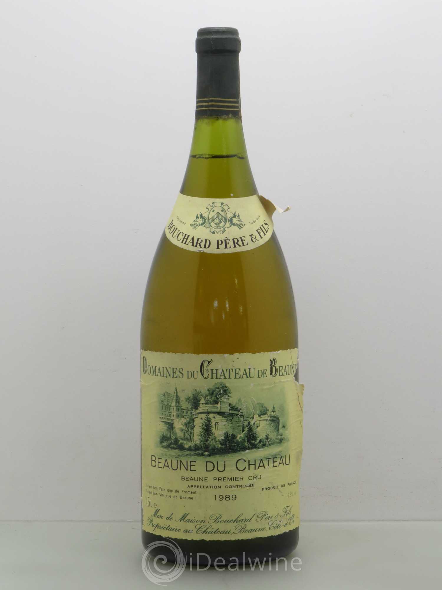 Beaune 1er Cru Du Château Bouchard Pere Et Fils 1989 - Posten von 1 Magnum - 0