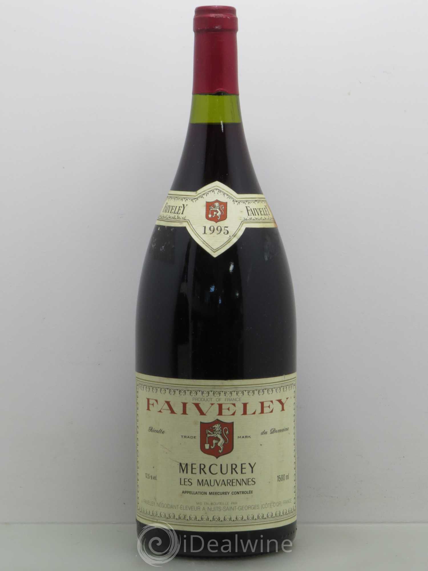 Mercurey Les Mauvarennes Faiveley 1995 - Posten von 1 Magnum - 0