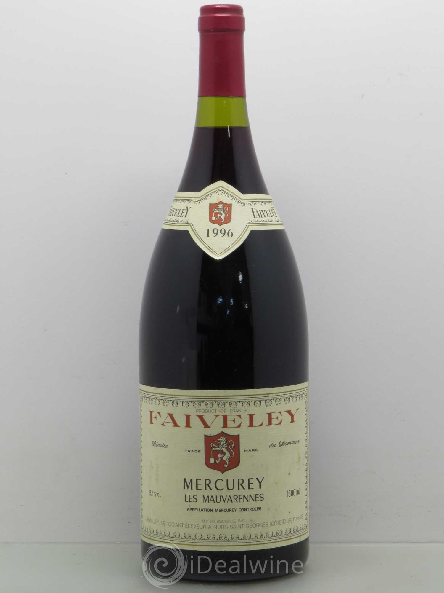 Mercurey Les Mauvarennes Faiveley 1996 - Posten von 1 Magnum - 0