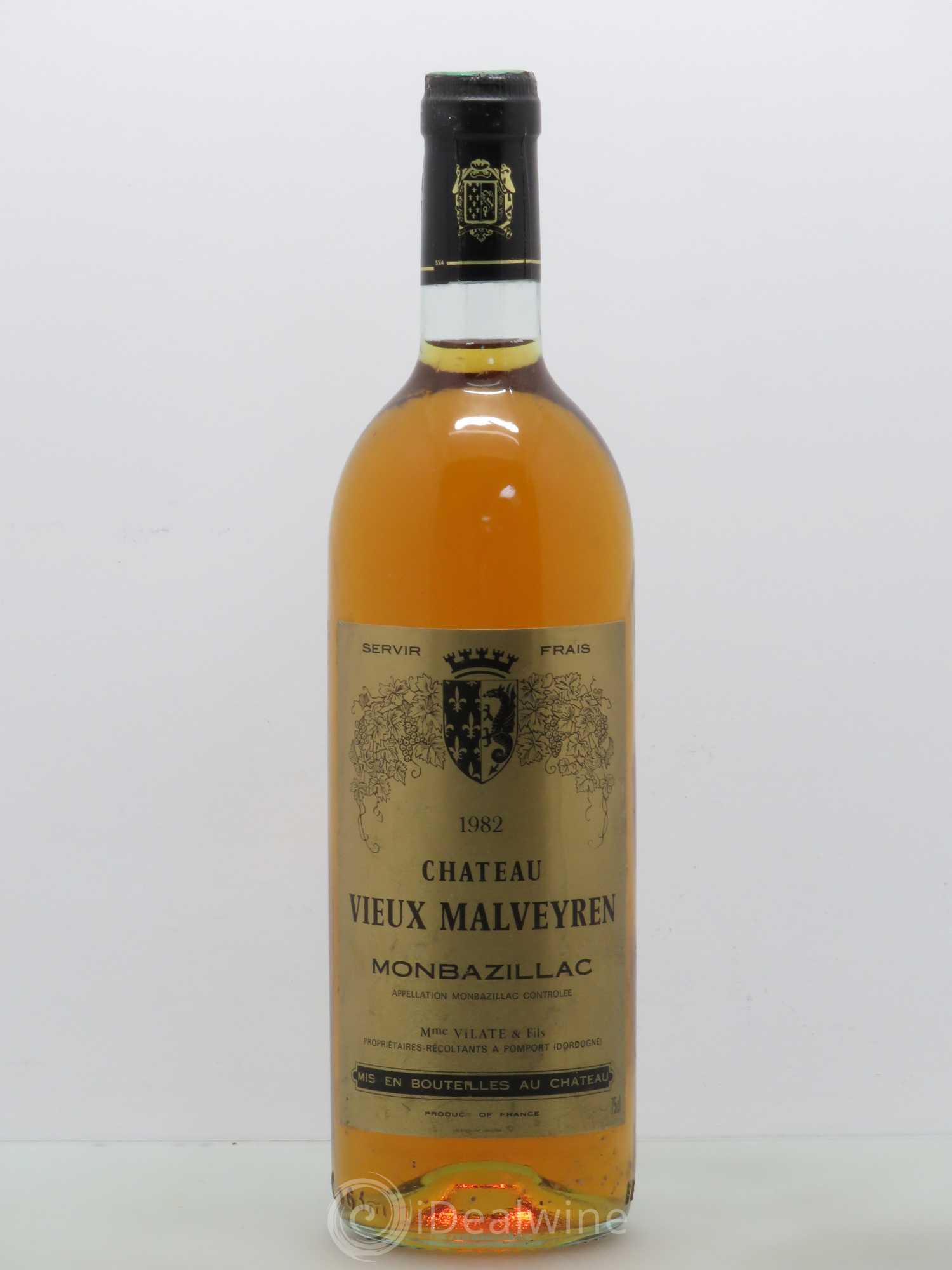 Monbazillac Château Vieux Malveyren 1982 - Posten von 1 Flasche - 0