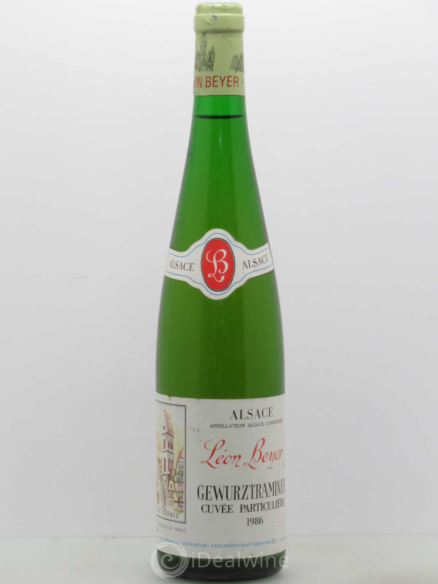 Gewurztraminer Cuvee Particuliere Leon Beyer 1986 - Posten von 1 Flasche - 0