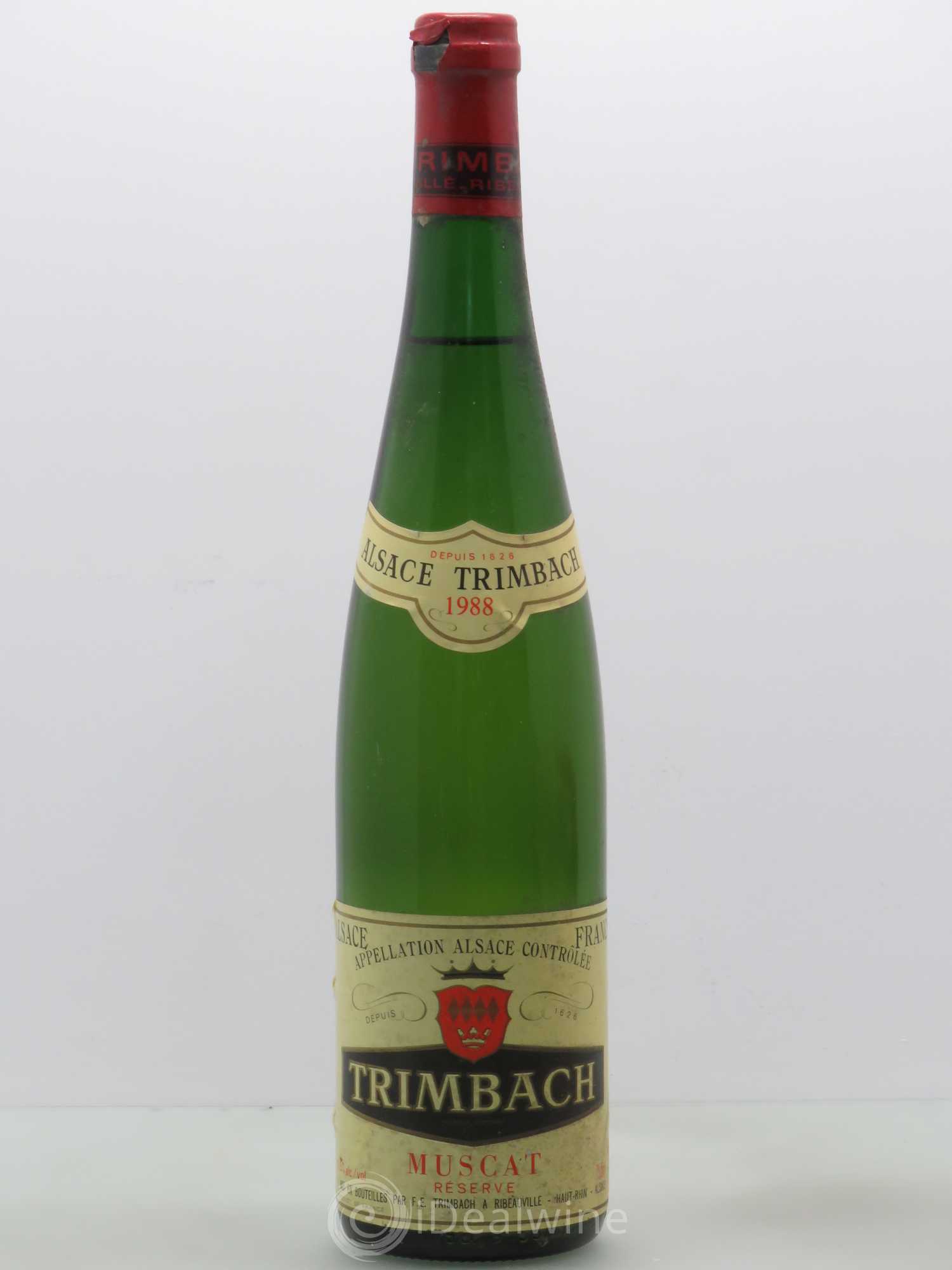 Alsace Muscat d'Alsace Réserve Trimbach 1988 - Posten von 1 Flasche - 0