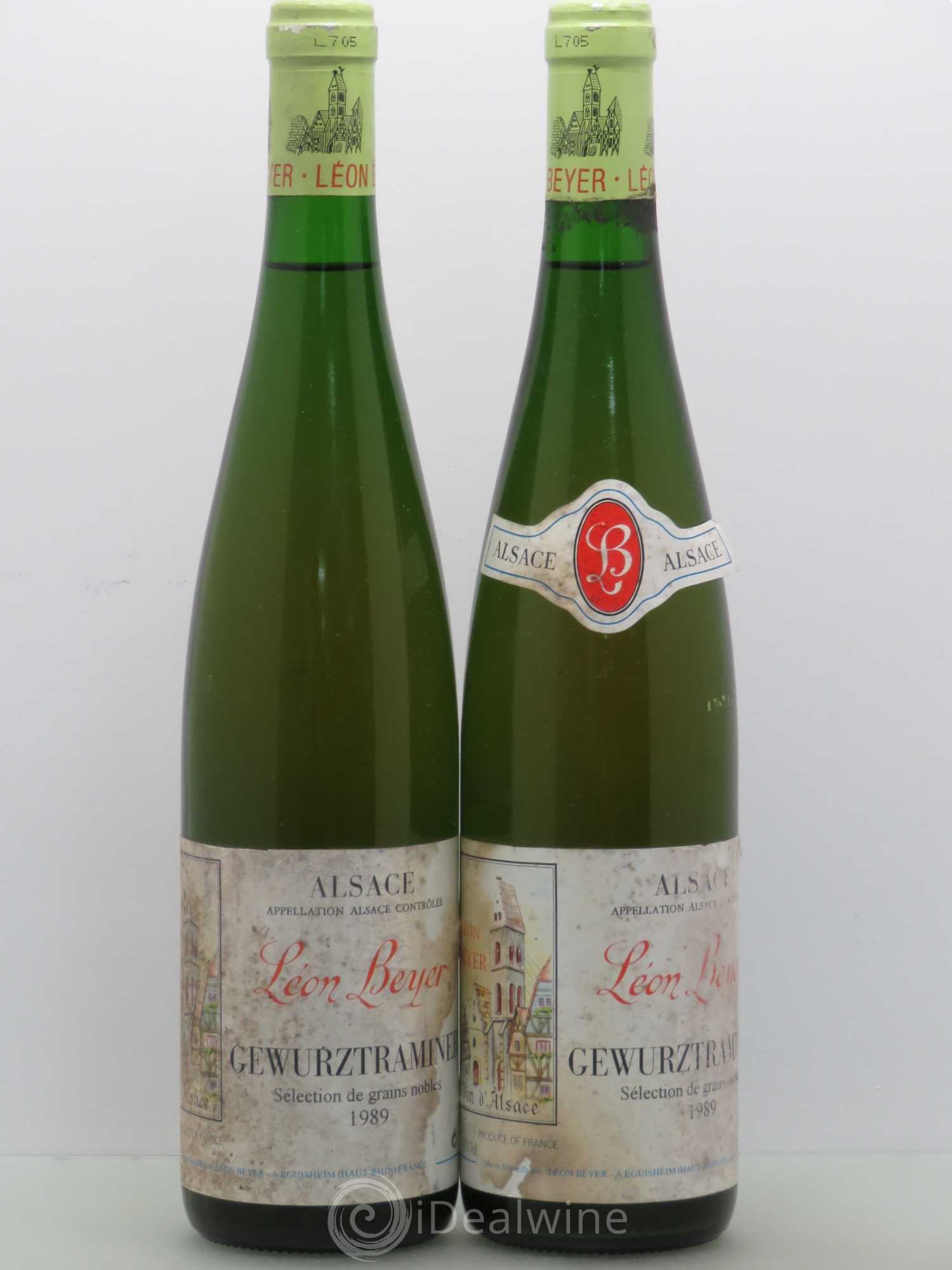 Gewurztraminer Sélection de Grains Nobles Léon Beyer 1989 - Lotto di 2 bottiglie - 0