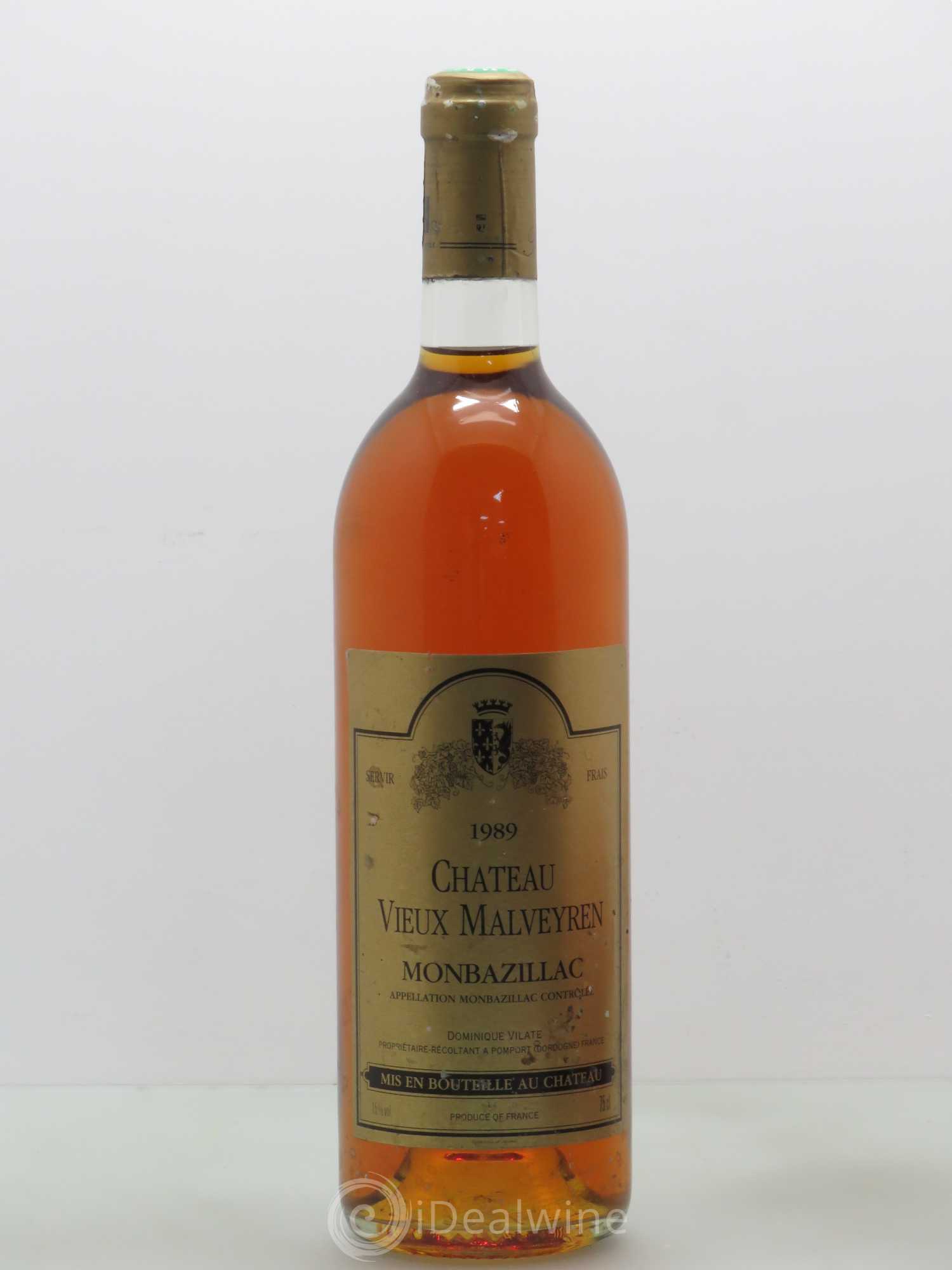 Monbazillac Château Vieux Malveyren 1989 - Lotto di 1 bottiglia - 0