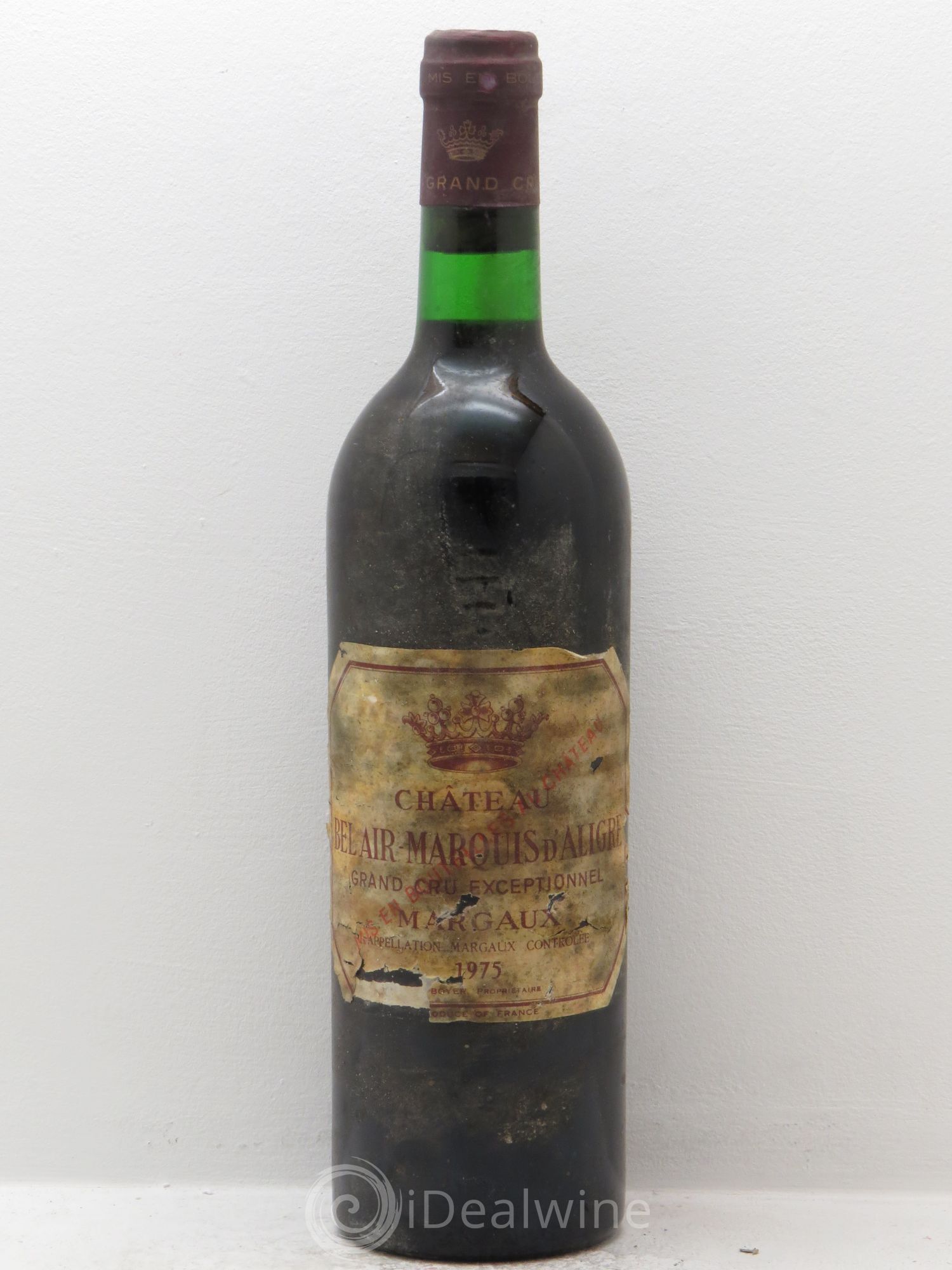 Château Bel Air Marquis d'Aligre 1975 - Posten von 1 Flasche - 0