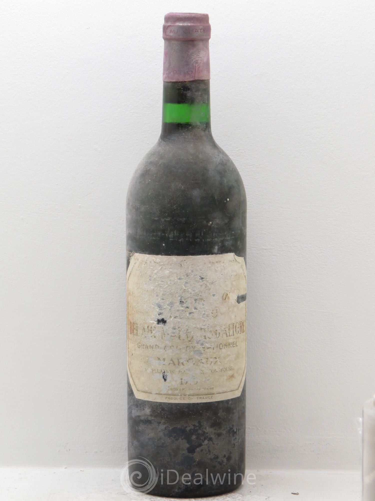 Château Bel Air Marquis d'Aligre supposé 1975 - Lot de 1 bouteille - 0