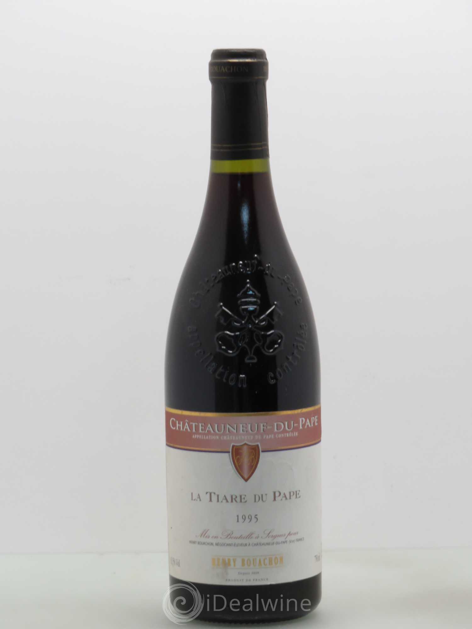 Châteauneuf-du-Pape La Tiare du Pape - H. Bouachon 1995 - Posten von 1 Flasche - 0