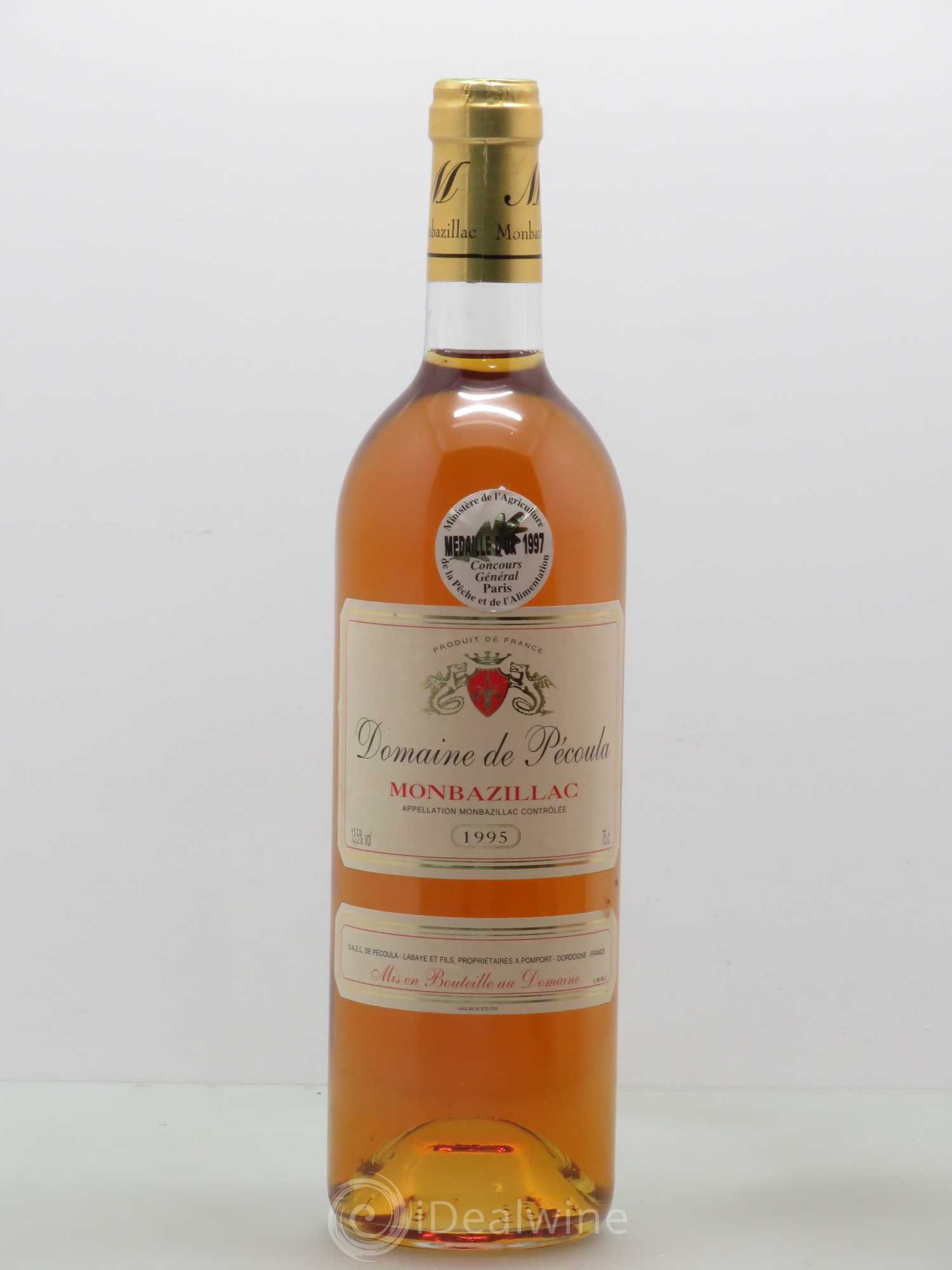 Monbazillac Château de Pecoula 1995 - Posten von 1 Flasche - 0