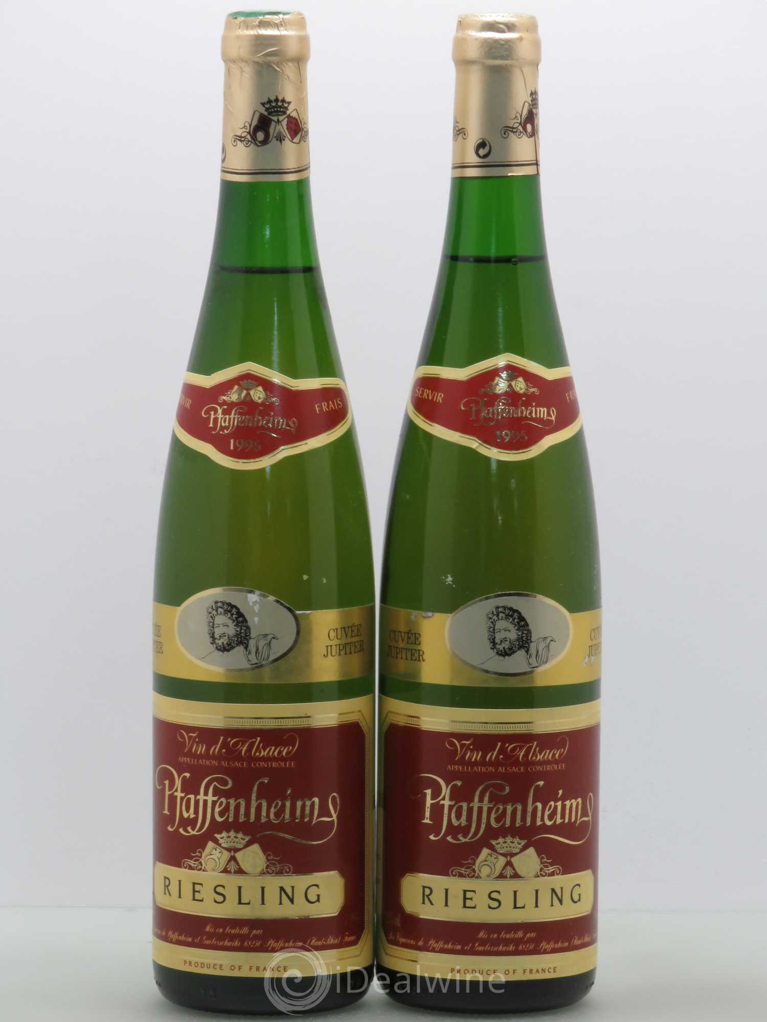 Riesling Pfaffenheim Cuvee Jupiter 1995 - Lot de 2 bouteilles - 0