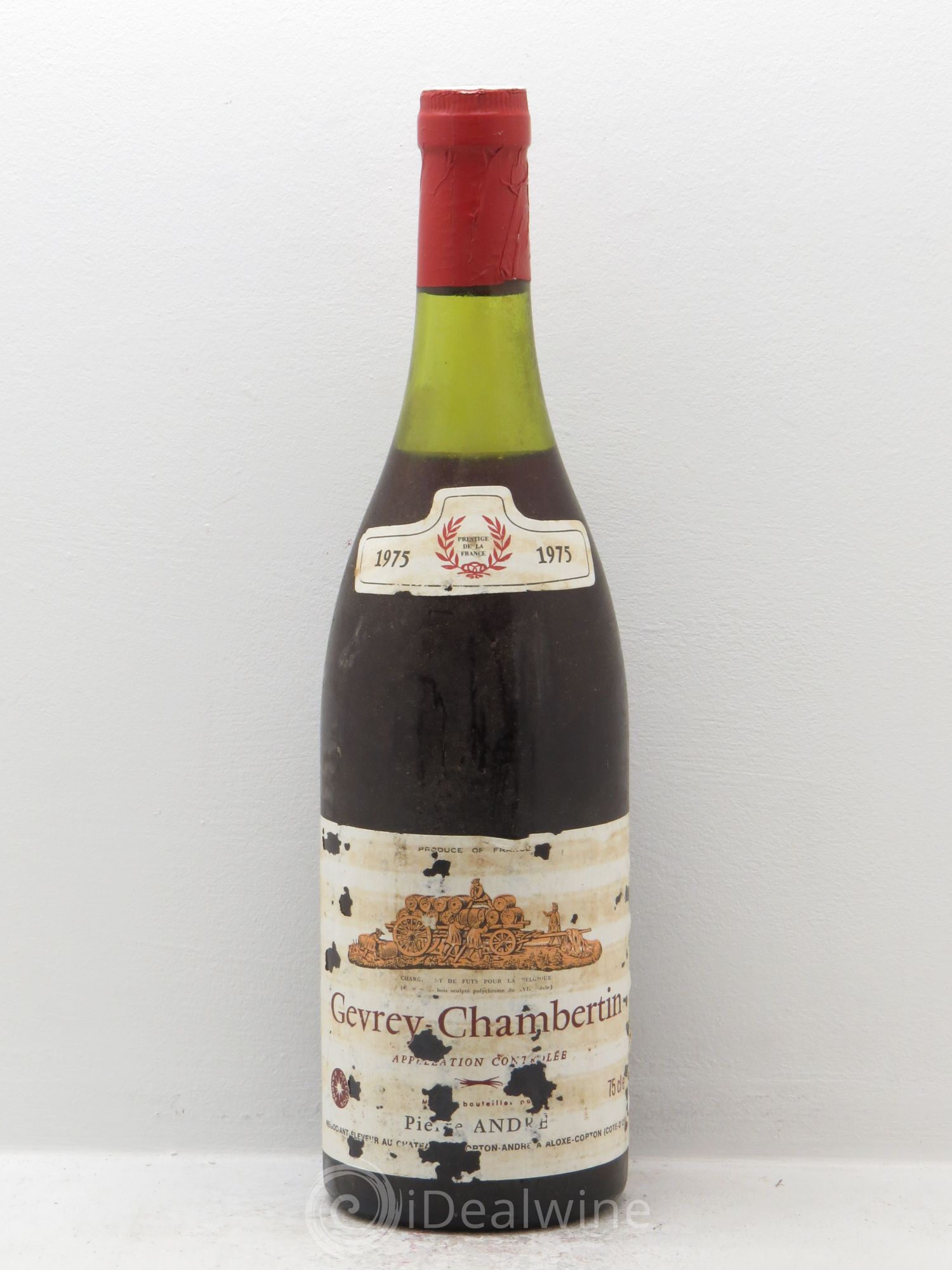 Gevrey-Chambertin Pierre André 1975 - Lot de 1 bouteille - 0