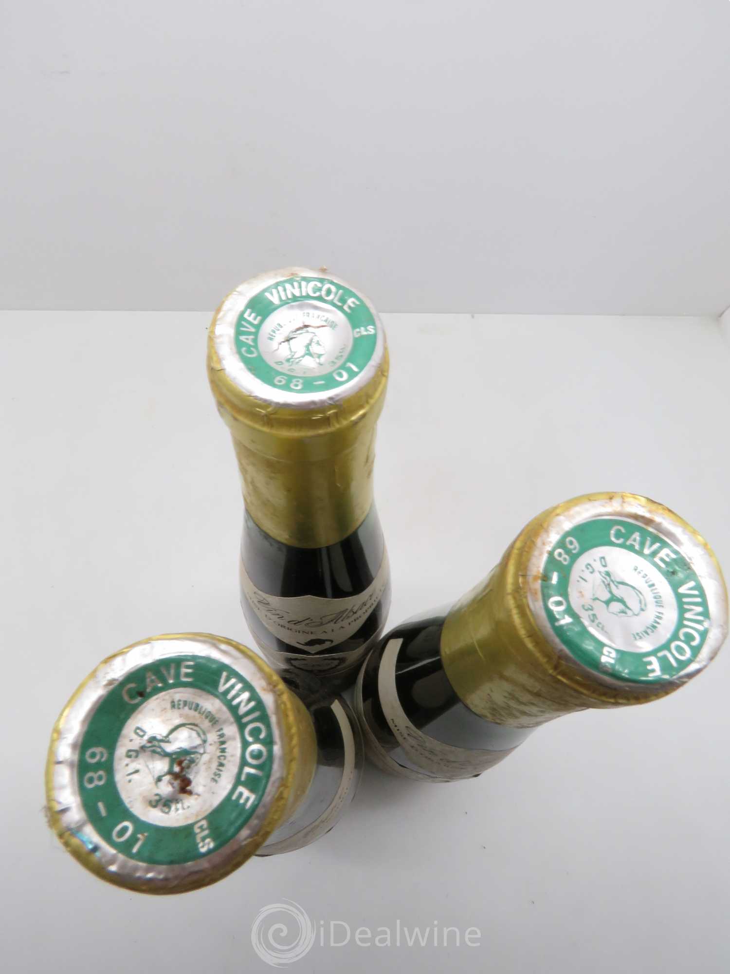 Pinot Gris (Tokay) Sélection de Grains Nobles Cuvée Prestige - Les propriétaires récoltants à Turckheim 1983 - Posten von 3 Demi-Flaschen - 1