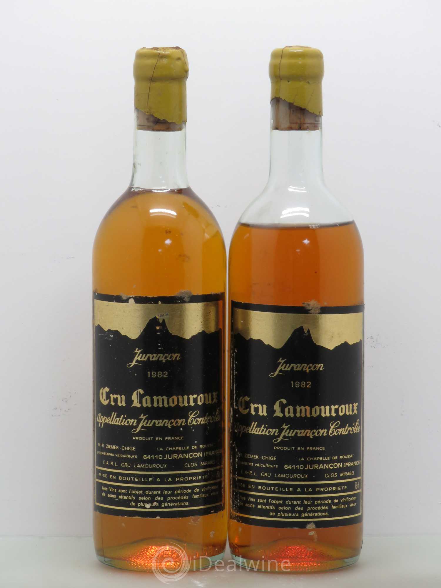 Jurançon Lamouroux (sans prix de réserve) 1982 - Lotto di 2 bottiglie - 0