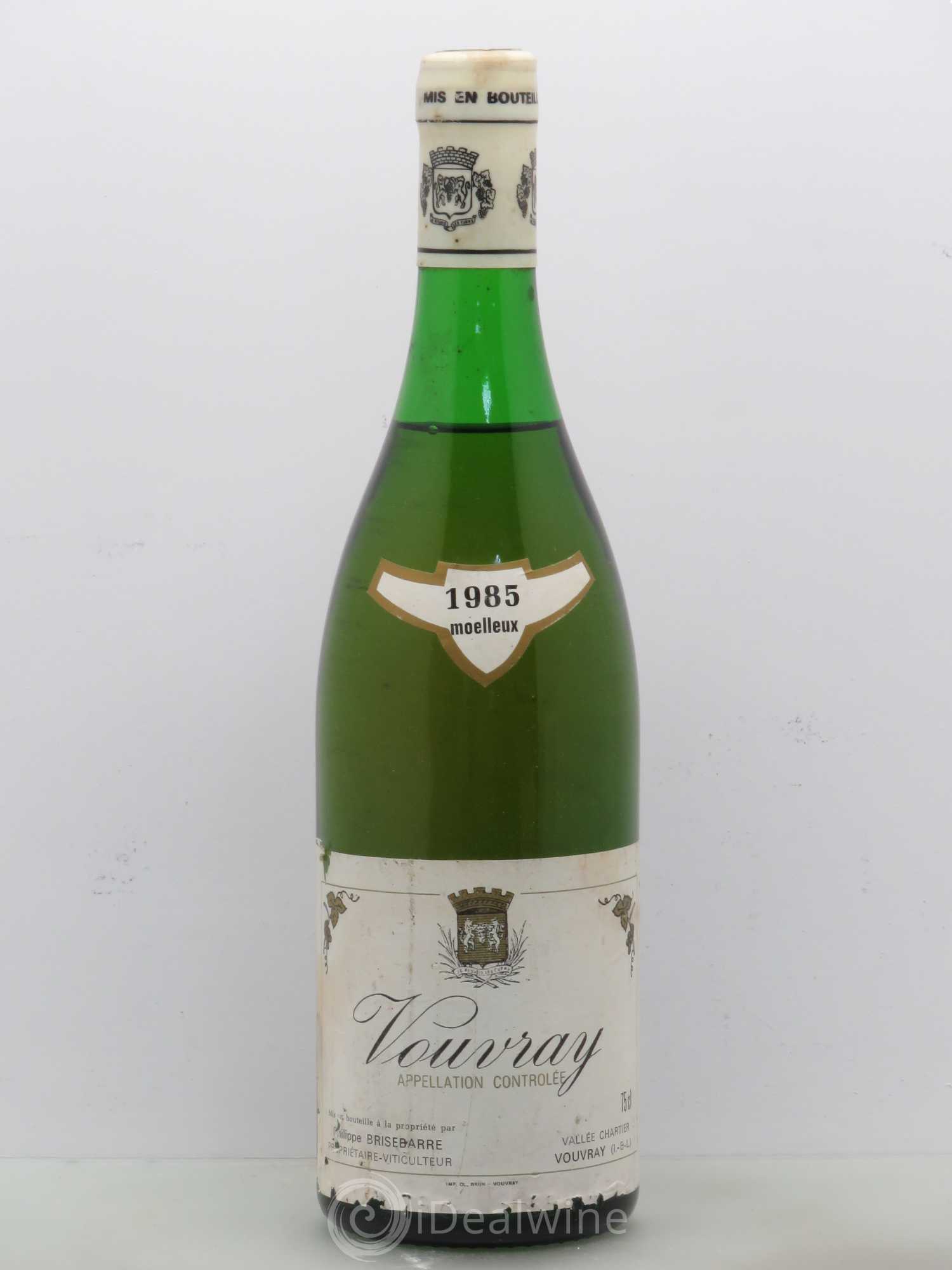 Vouvray Philippe Brisebarre 1985 - Posten von 1 Flasche - 0