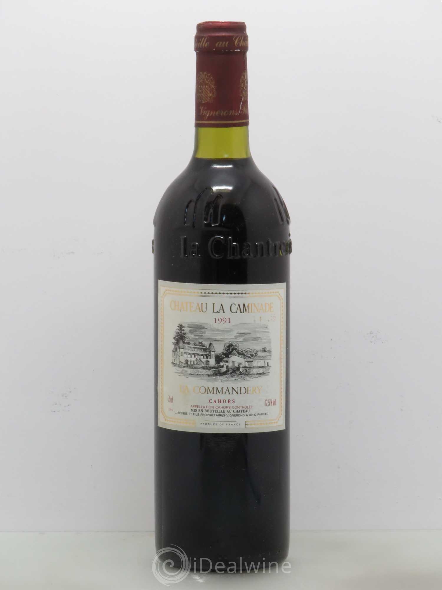 Cahors Château la Caminade La Commandery 1991 - Posten von 1 Flasche - 0