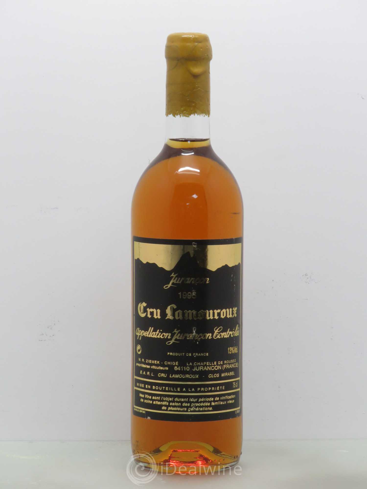 Jurançon Lamouroux 1995 - Posten von 1 Flasche - 0