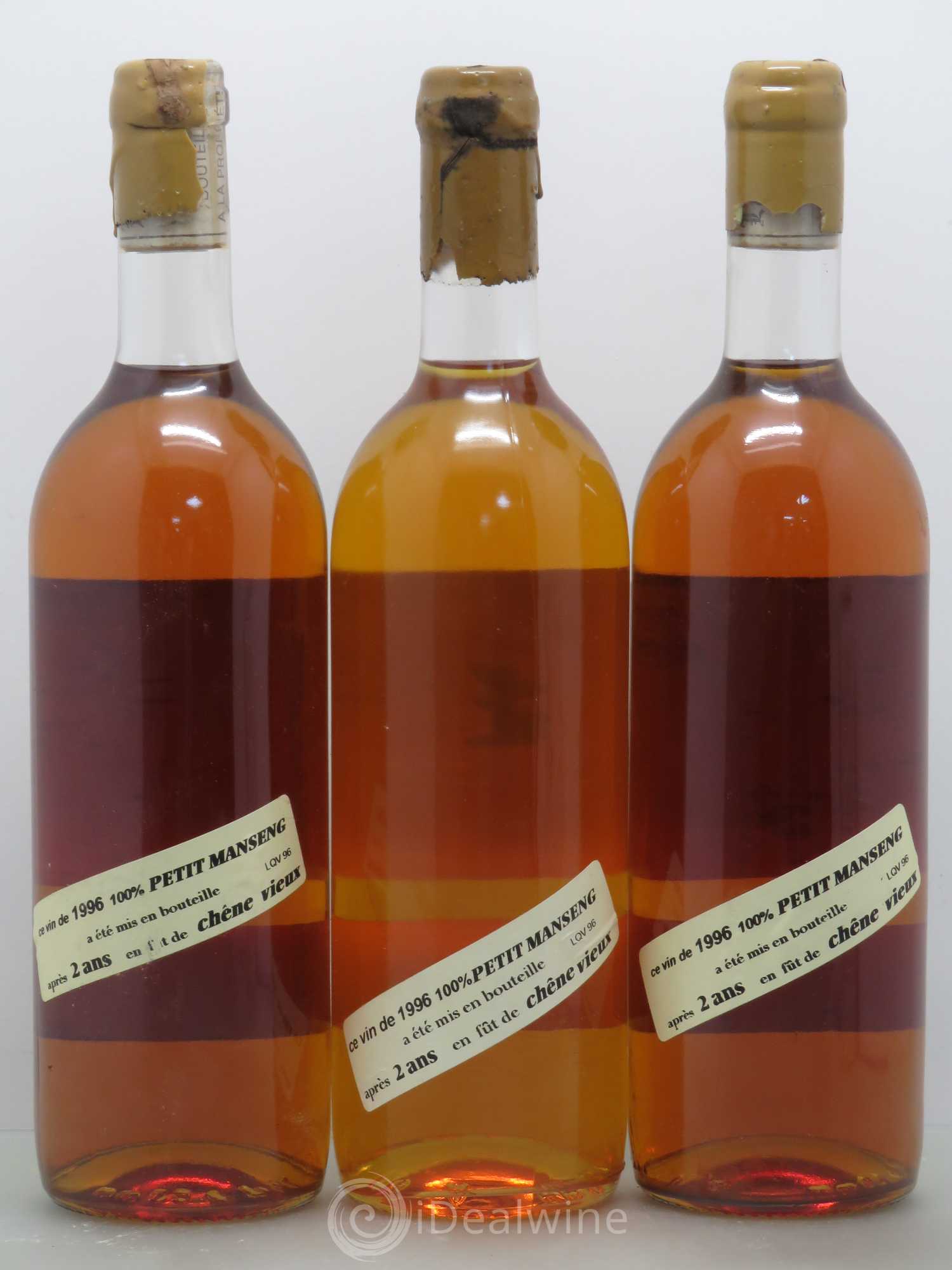 Jurançon Lamouroux cuvée Amélie Jean 1996 - Posten von 3 Flaschen - 1