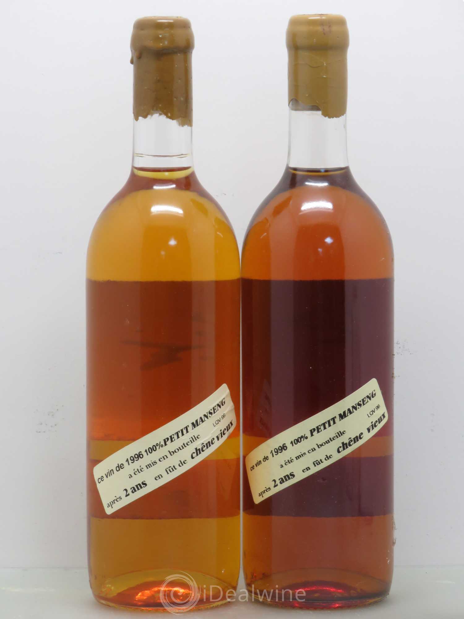 Jurançon Lamouroux cuvée Amélie Jean 1996 - Posten von 2 Flaschen - 1