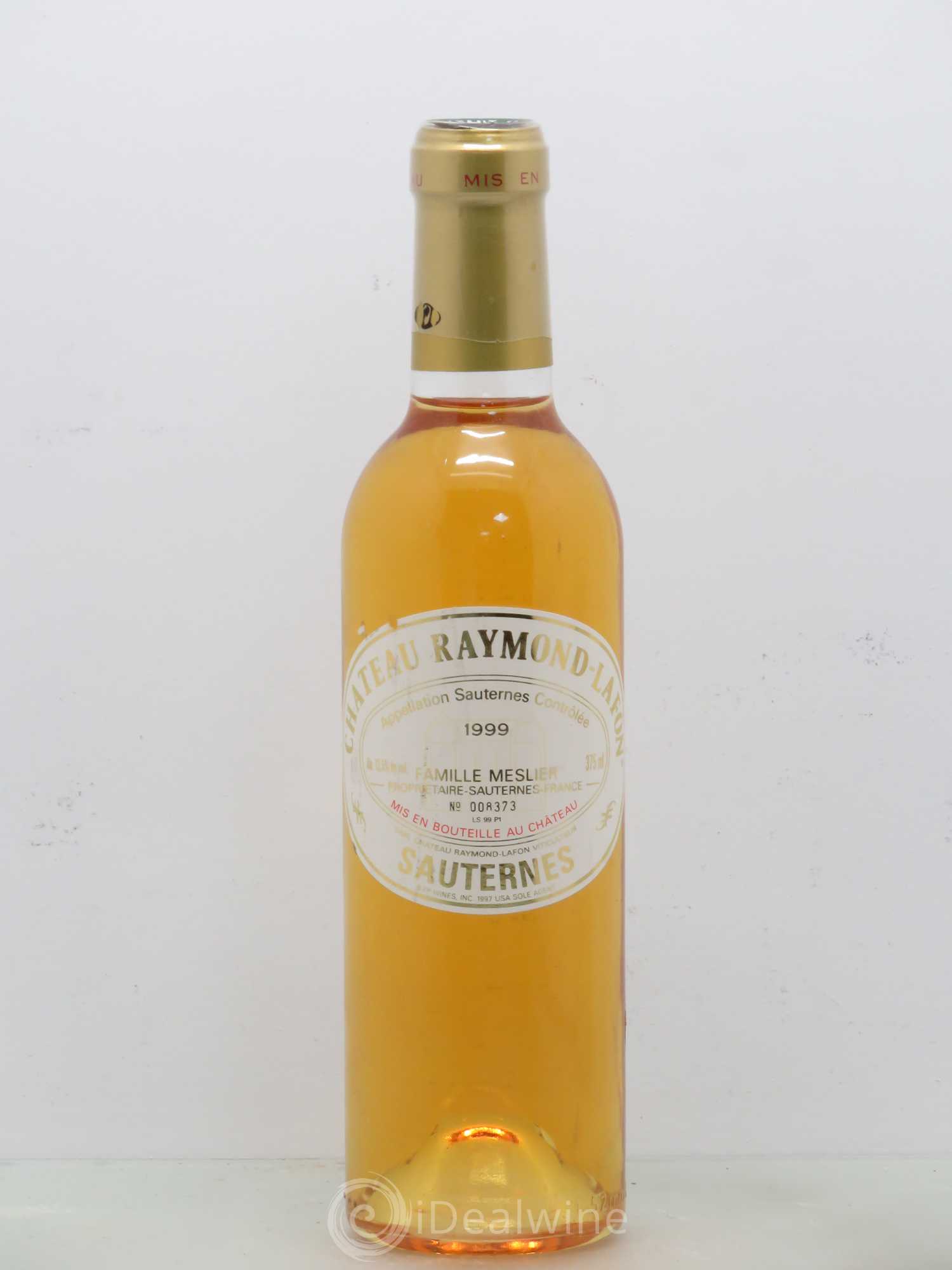 Château Raymond Lafon 1999 - Lotto di 1 mezza bottiglia - 0