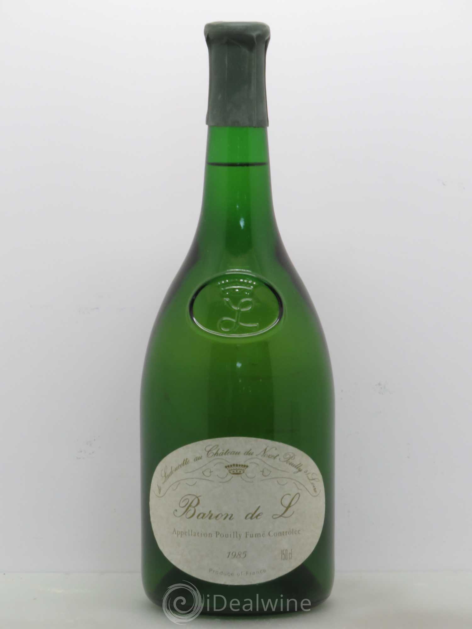 Pouilly-Fumé Baron de L Patrick de Ladoucette 1985 - Lot de 1 magnum - 0