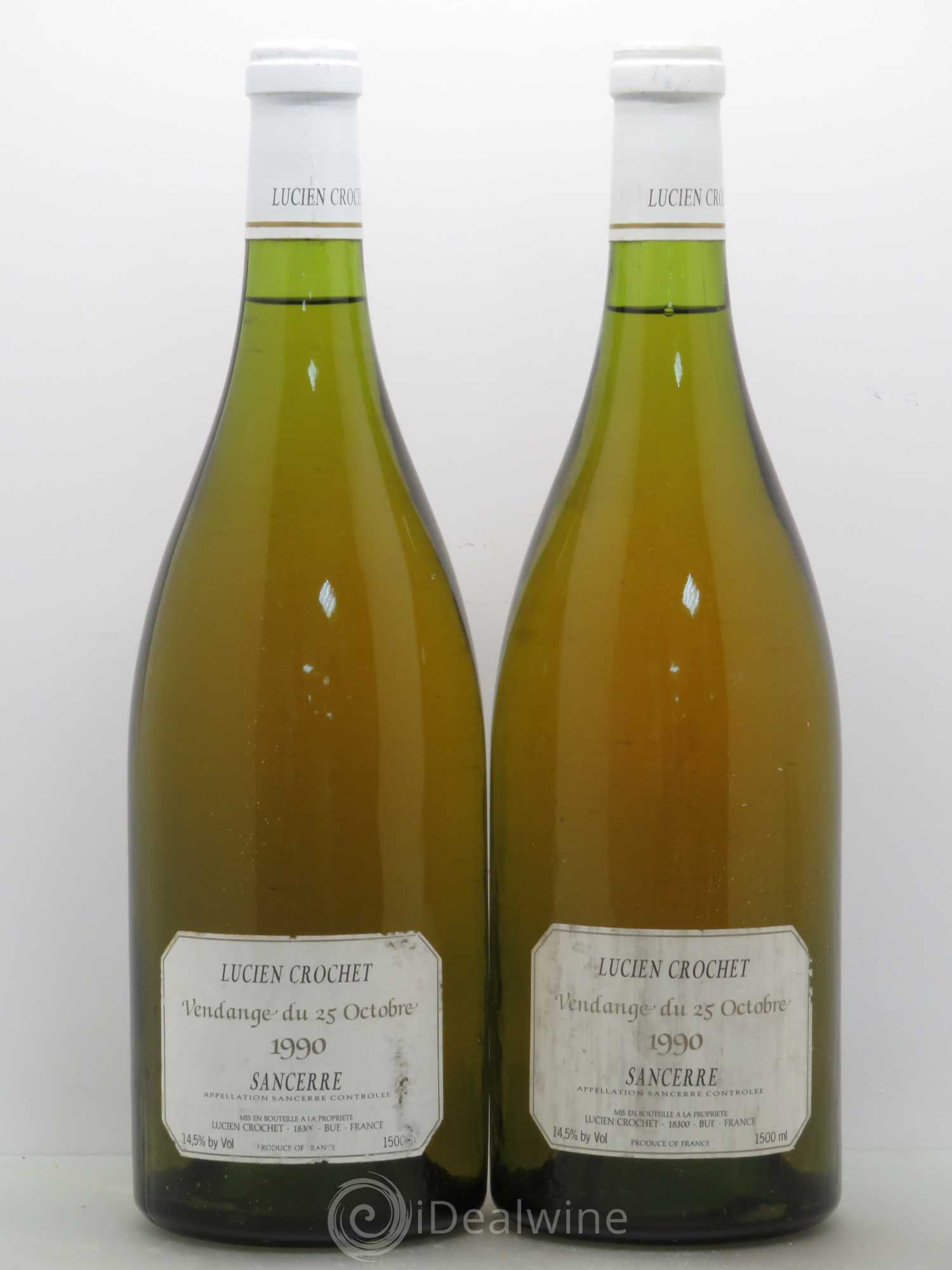 Sancerre Lucien Crochet 1990 - Posten von 2 Magnum - 0