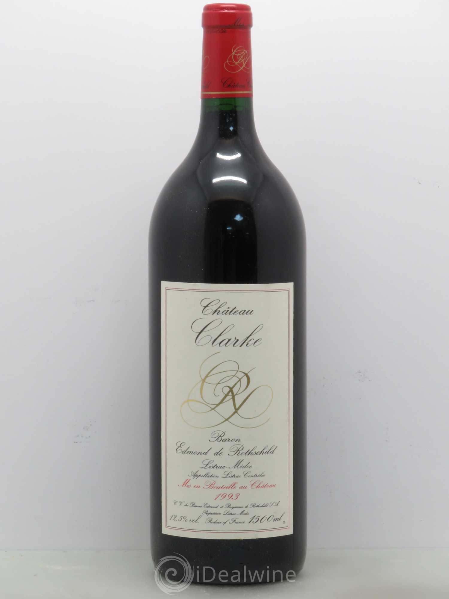 Château Clarke 1993 - Lot de 1 magnum - 0