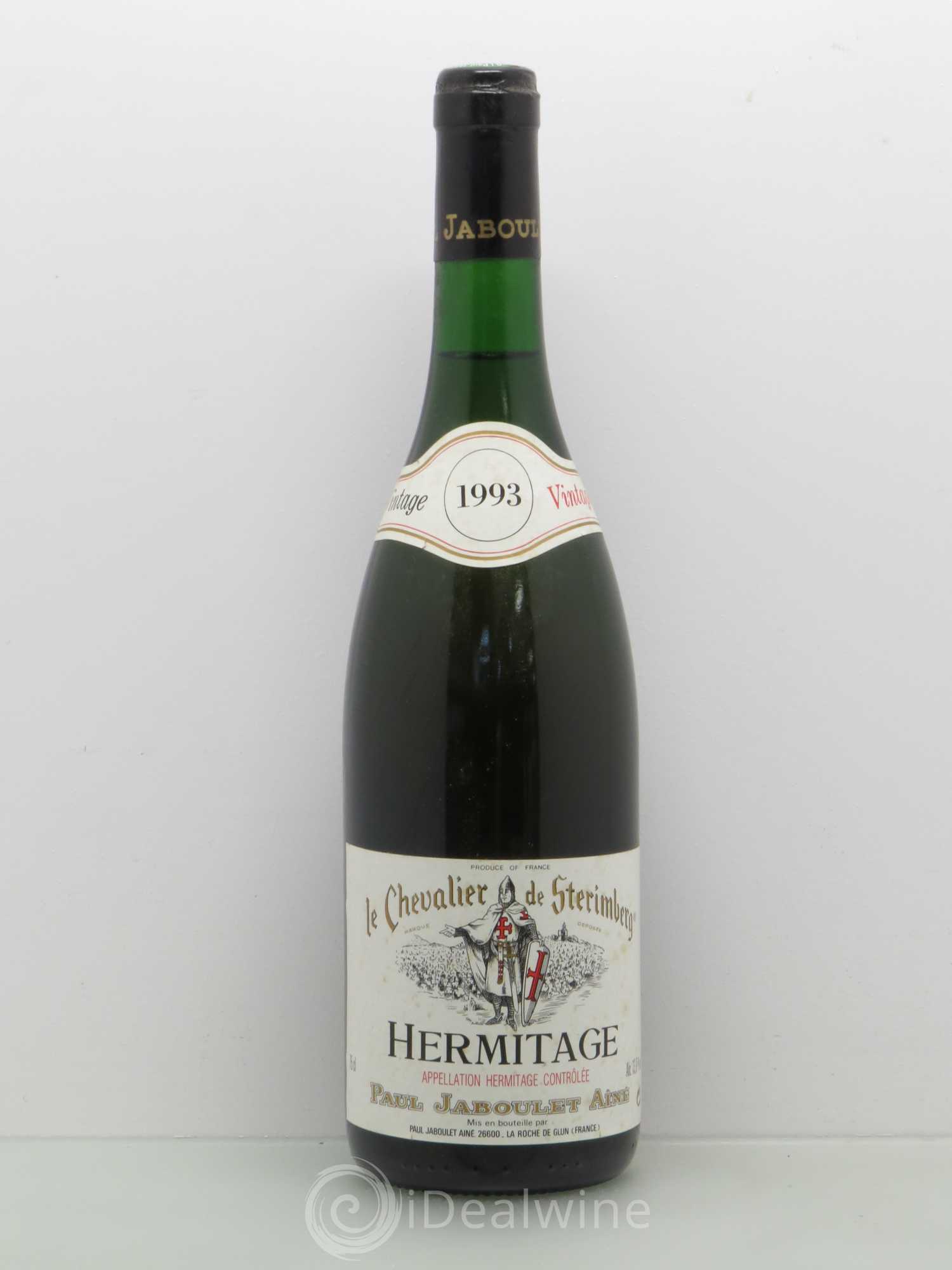 Hermitage Chevalier de Sterimberg Paul Jaboulet Ainé 1993 - Lot de 1 bouteille - 0
