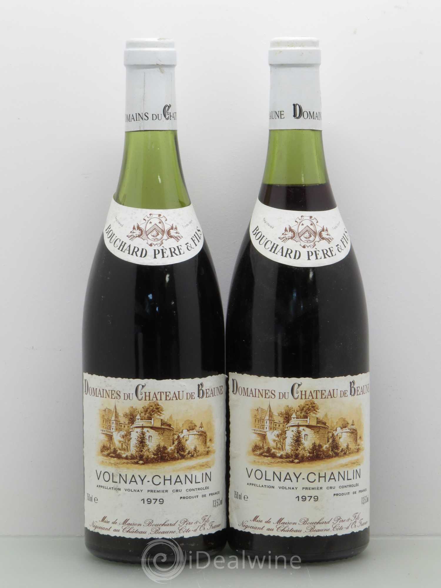 Volnay 1er Cru Chablin Bouchard Père et Fils (sans prix de réserve) 1979 - Posten von 2 Flaschen - 0