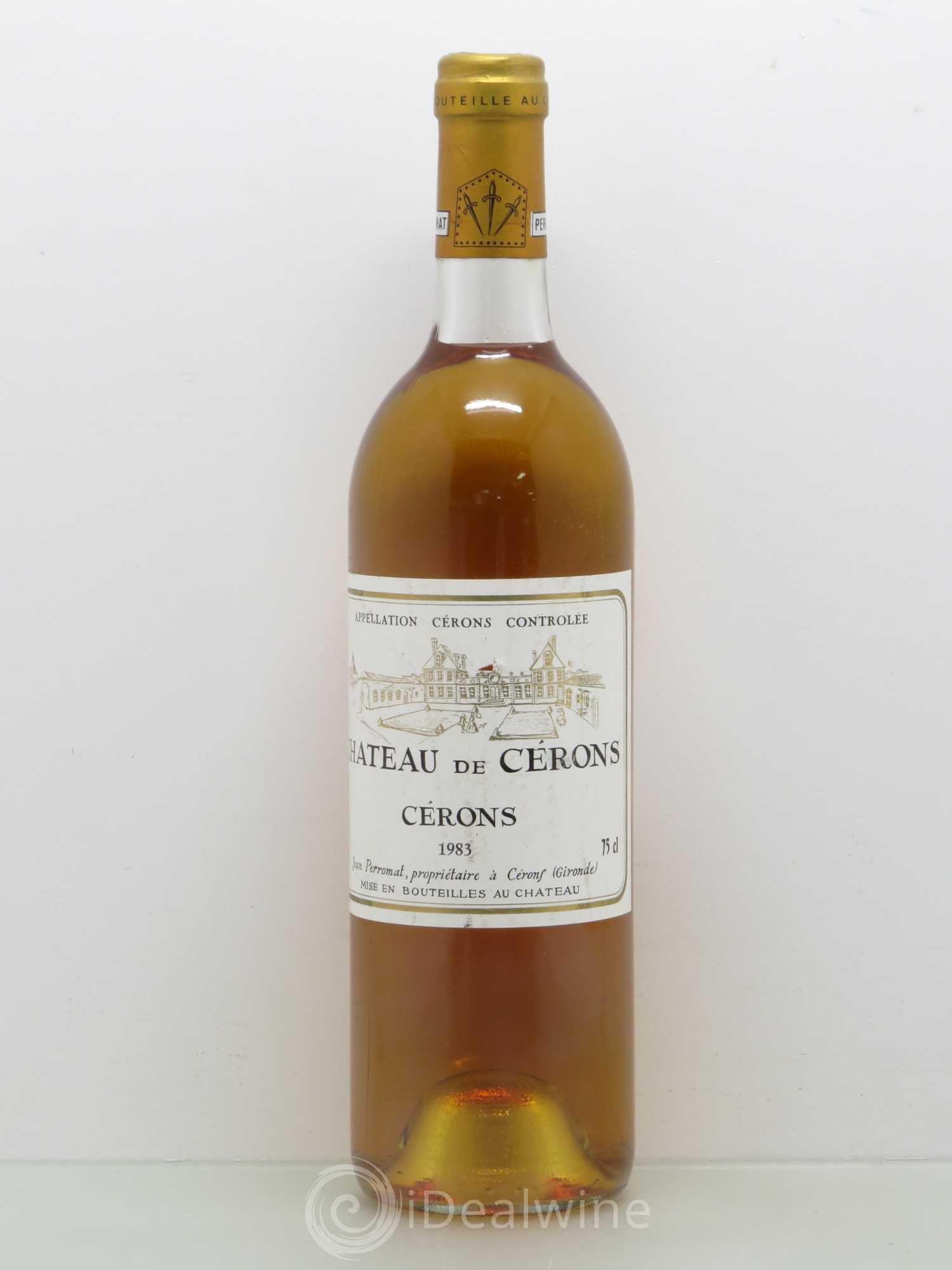Cérons 1983 - Posten von 1 Flasche - 0