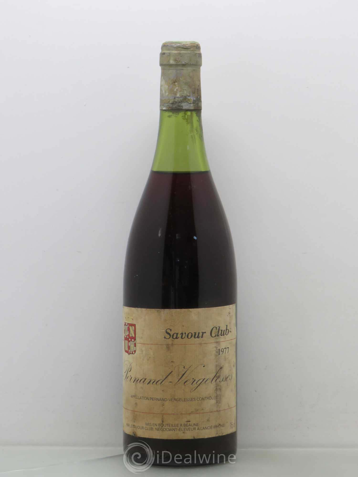 Pernand-Vergelesses Savour Club 1977 - Lot de 1 bouteille - 0
